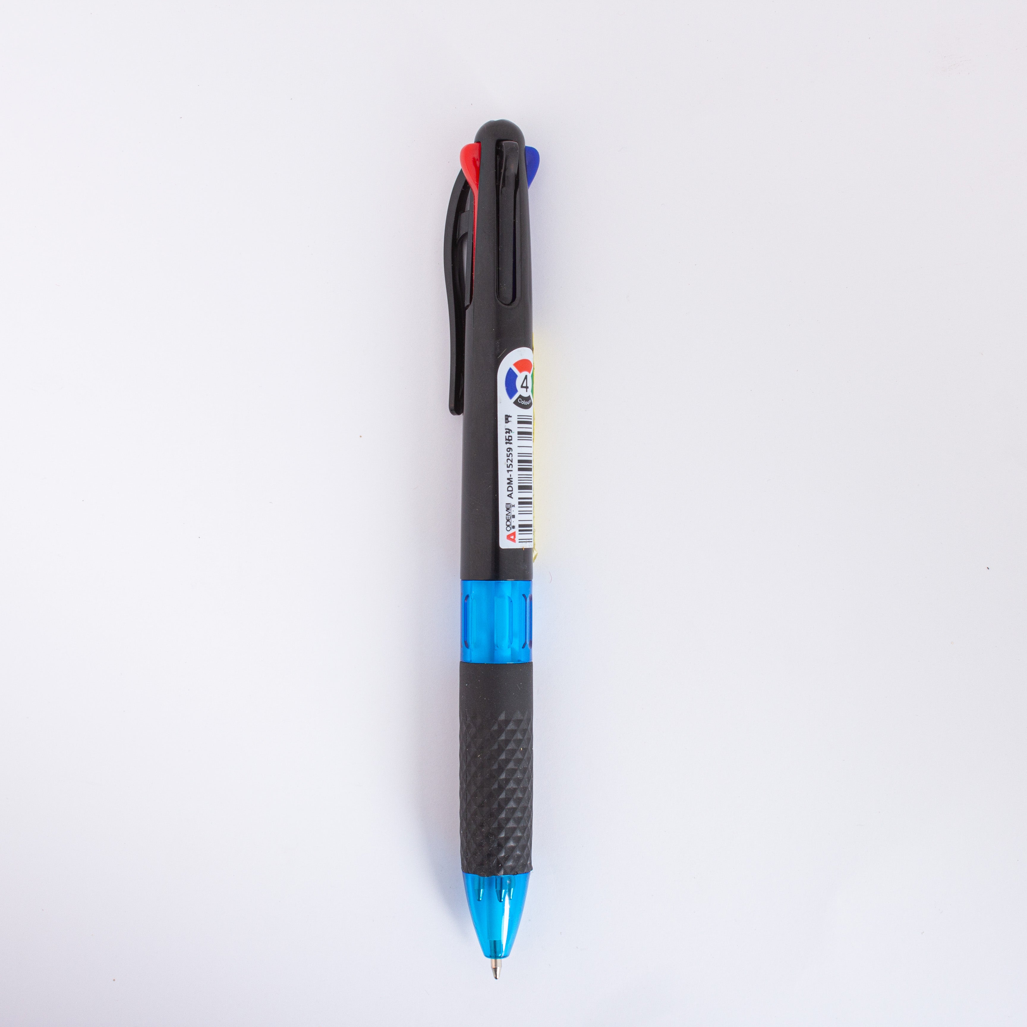4 in 1 Multicolour Retractable Ballpoint Pen 0.7mm Tip 1pc