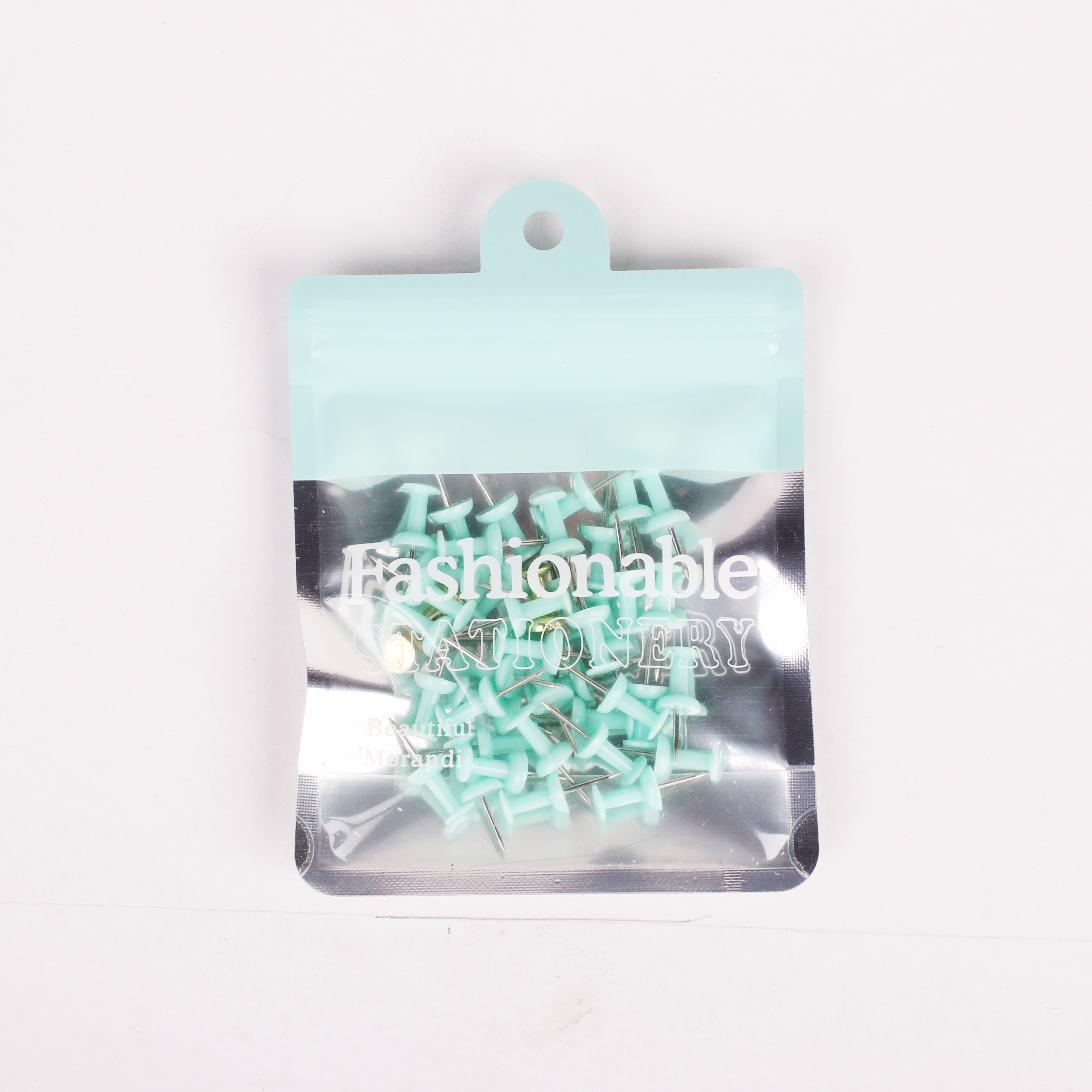 Push Pin Teal 40pc