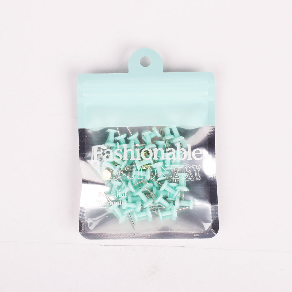 Push Pin Teal 40pc