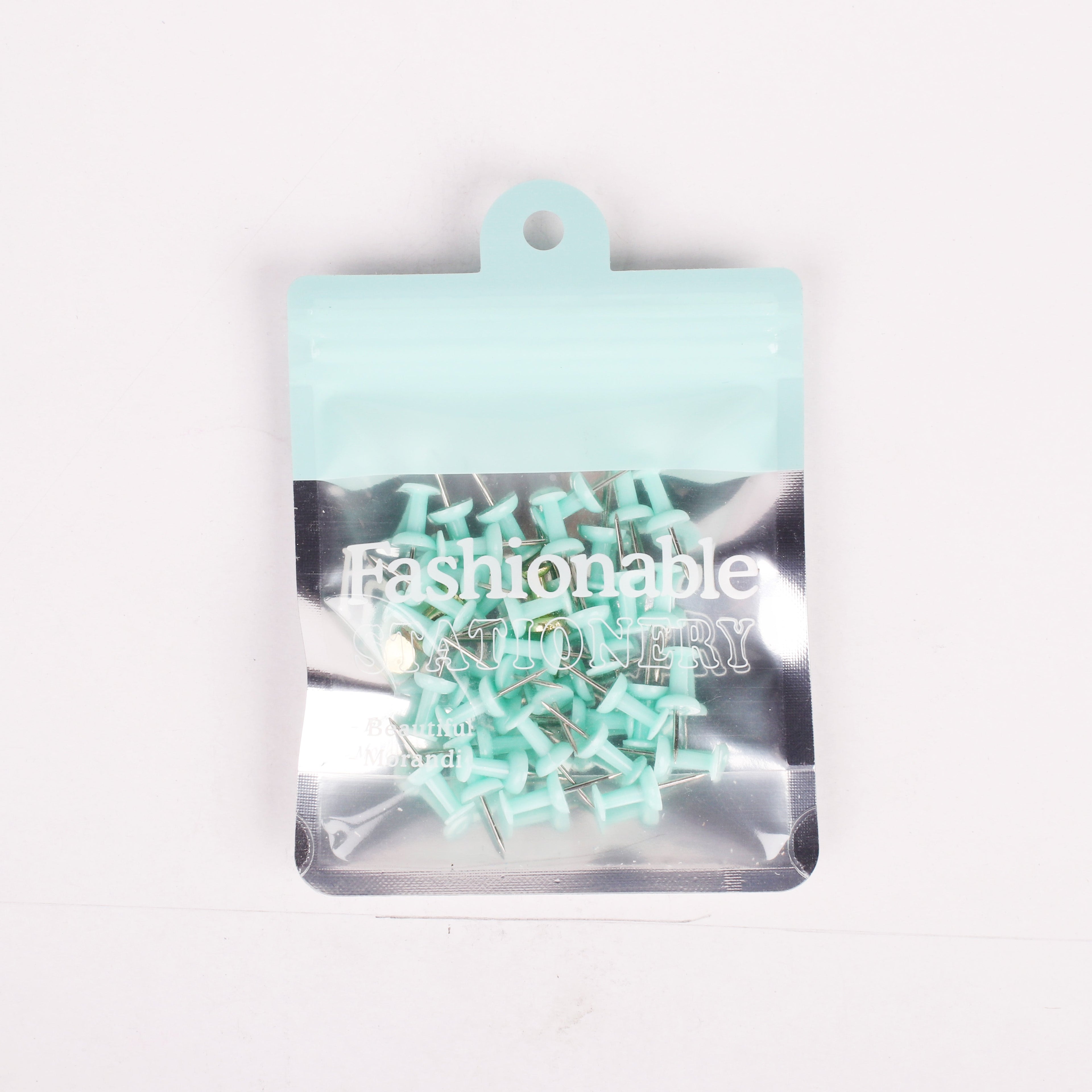 Push Pin Teal 40pc