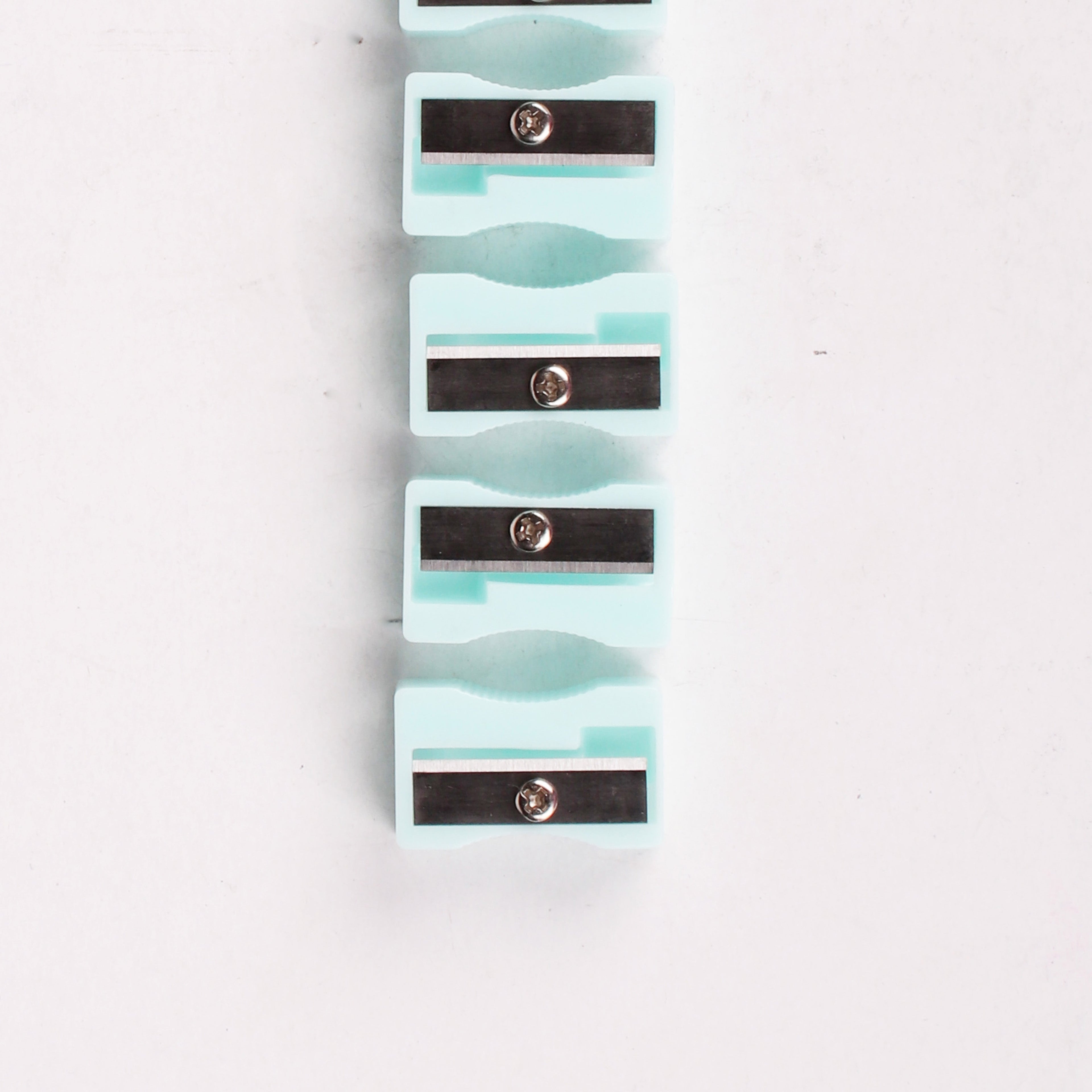 Pencil Sharpener Teal 5pc Blister