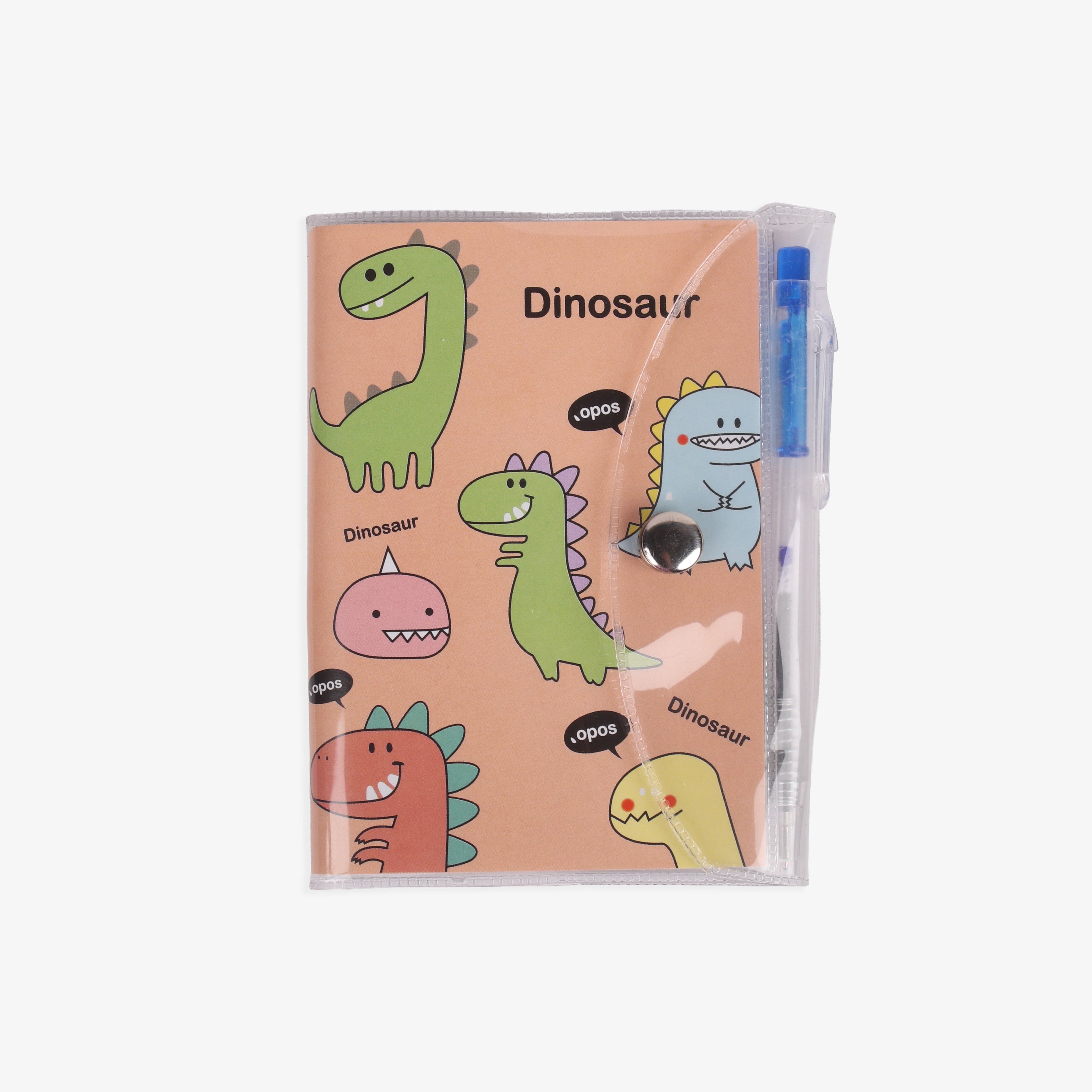 Mini Diary with Pen Dinosaur Assorted 1pc
