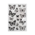 Clear Stamps Butterfly World 4.3 X 6.2inch 16pc