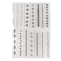 Clear Stamps Charming Trims 4.3 X 6.2inch 15pc