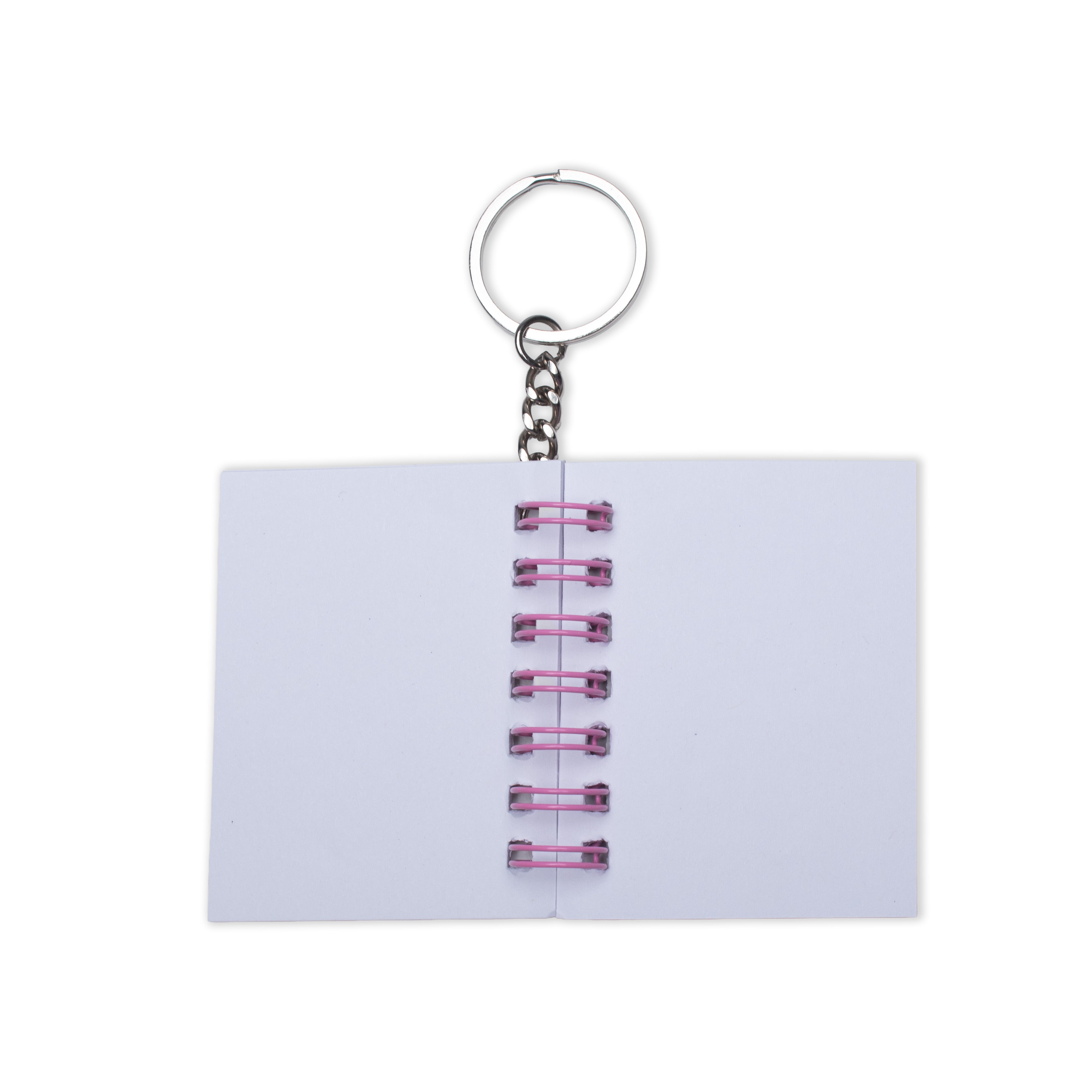 Keychain Notebook Take It Slow L6.8 X W5.3cm 70gsm 80 pages 1 Book IB