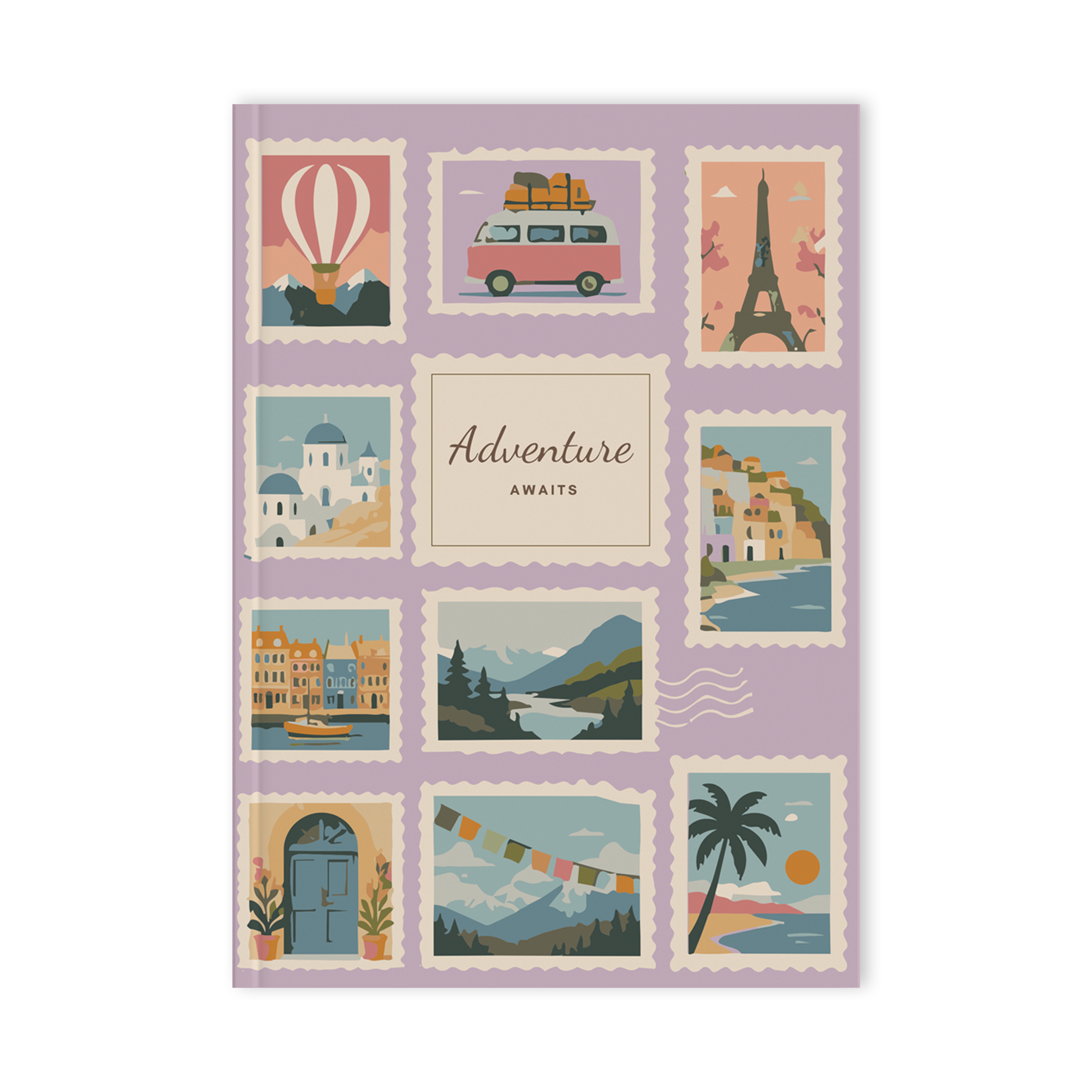 Collectable Notebook Adventure Awaits A5 90gsm 64pages 1 Book