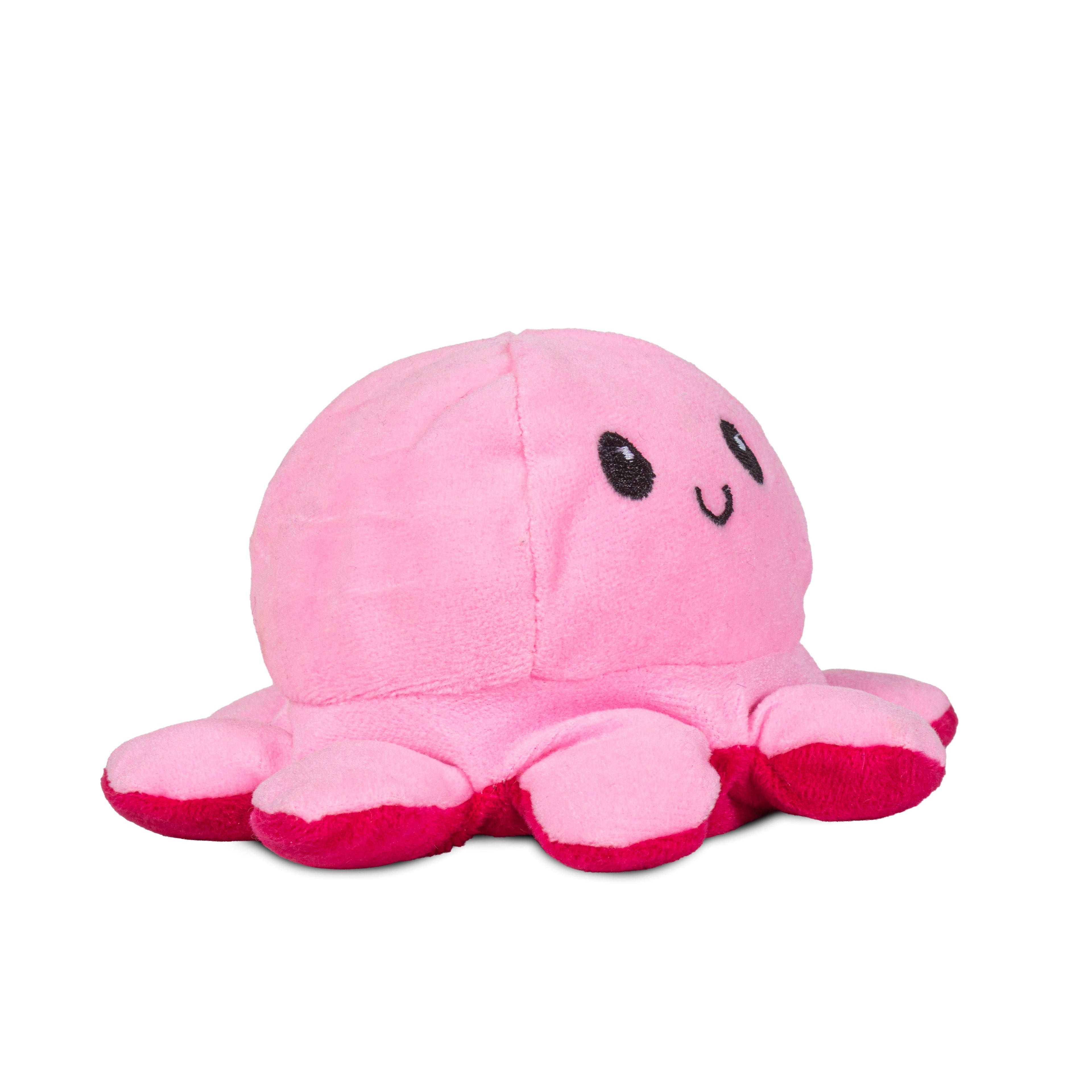 Soft Toy Reversible Octopus Baby Pink & Hot Pink 5.9inch 1 pc