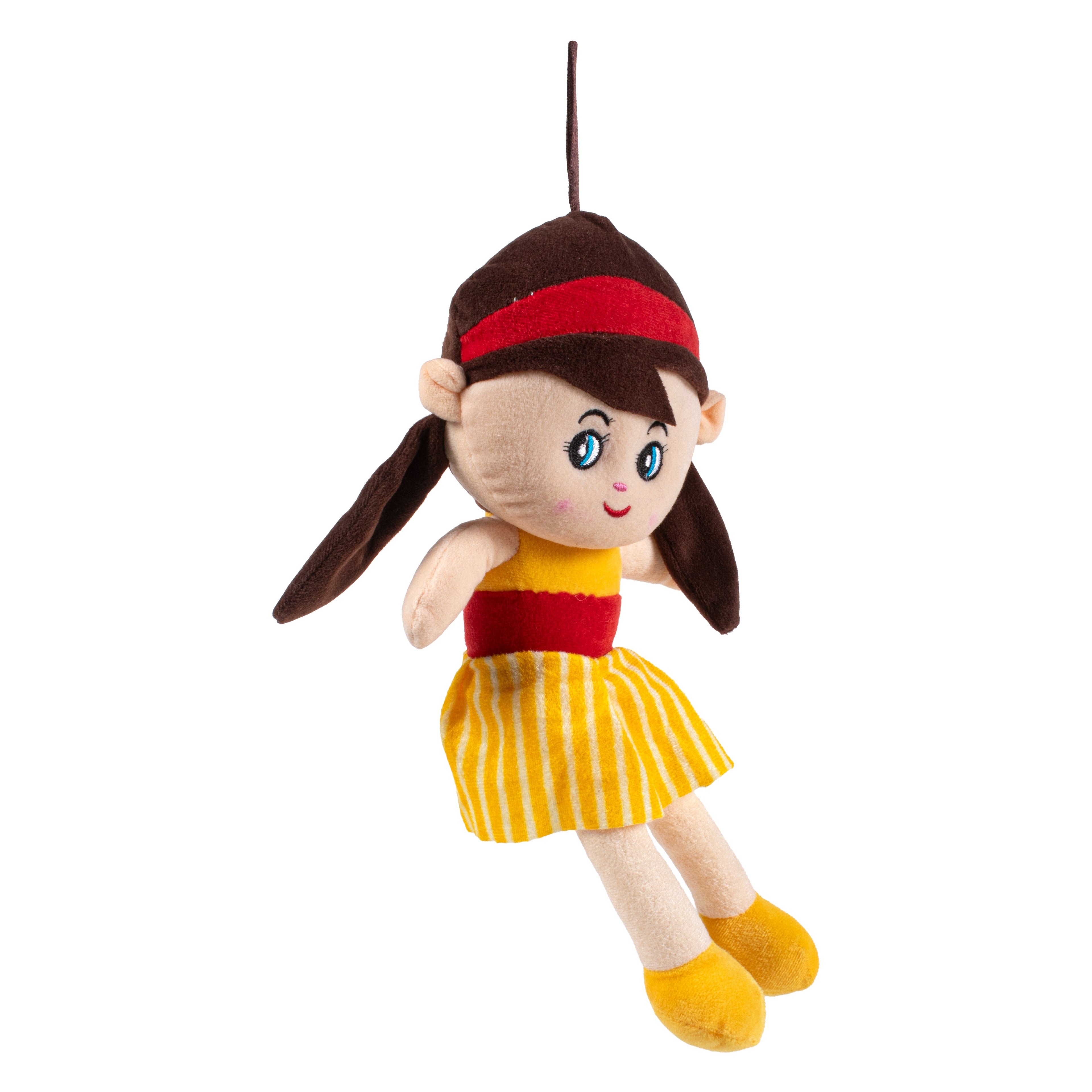 Hanging Soft Toy Happy Girl 13.7inch 1 pc