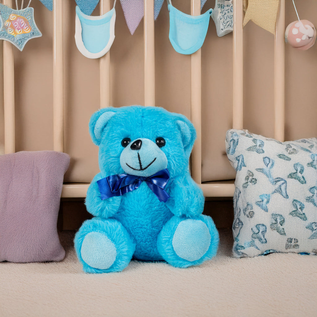 Soft Toy Teddy Bear Baby Blue 8.07inch 1 pc
