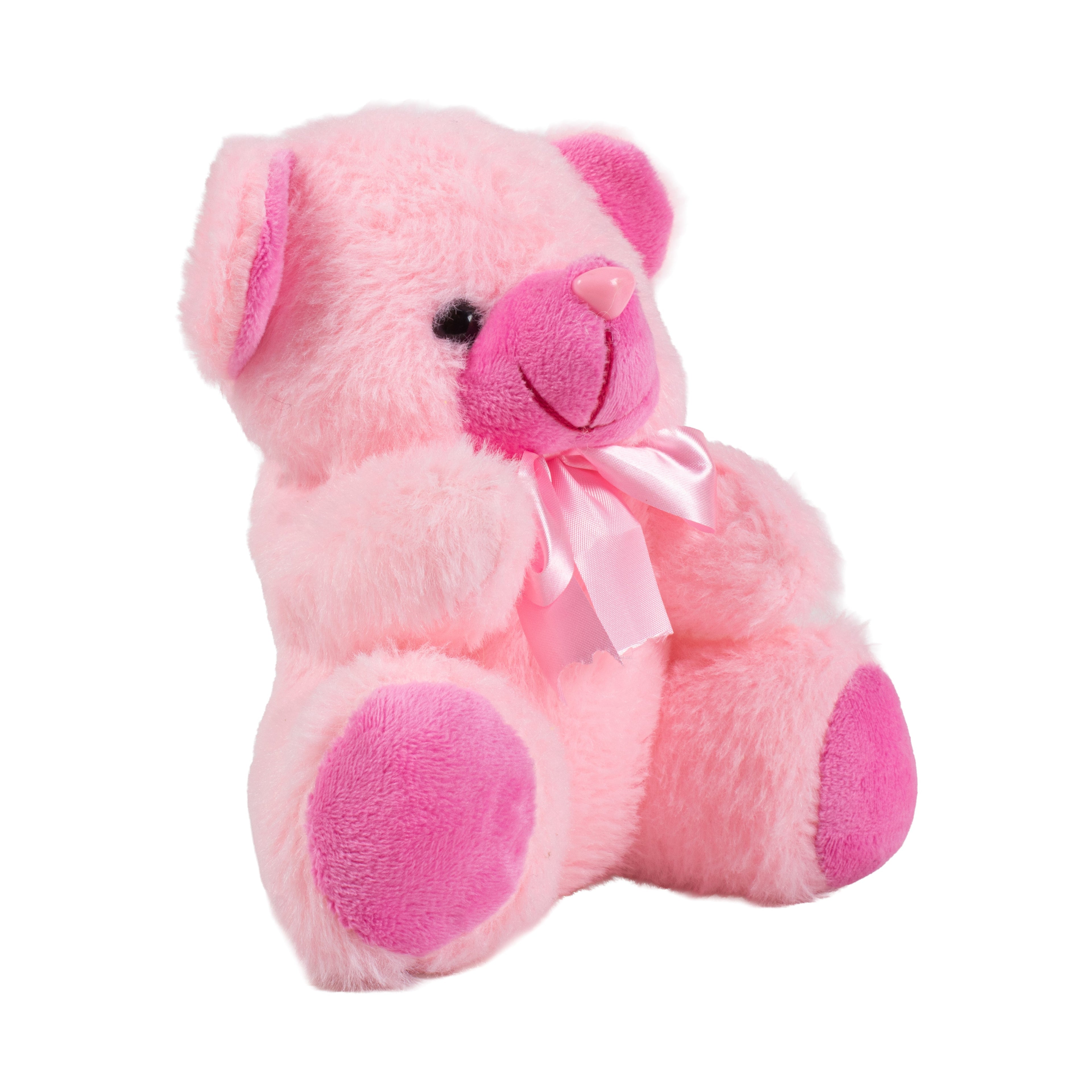 Soft Toy Teddy Bear Pink 7inch 1 pc