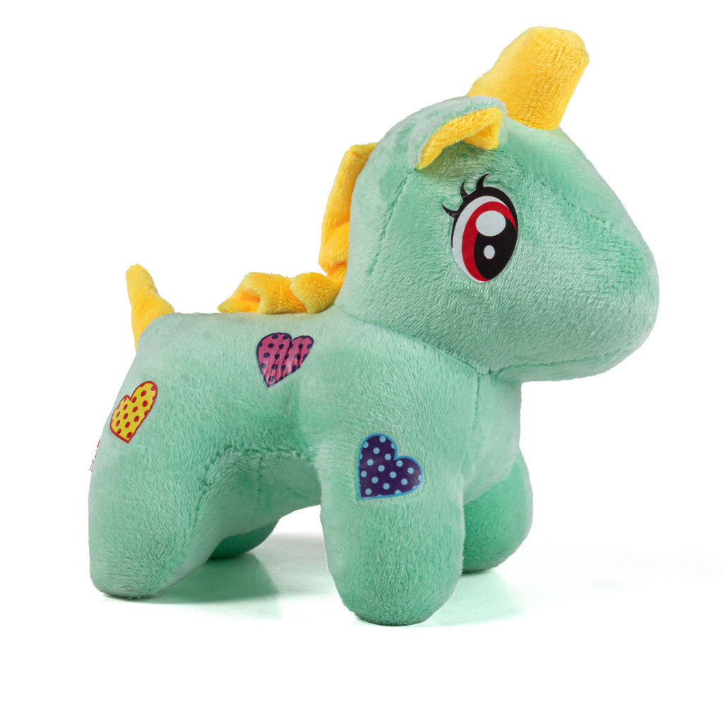 Soft Toy Unicorn Light green 6inch 1 pc