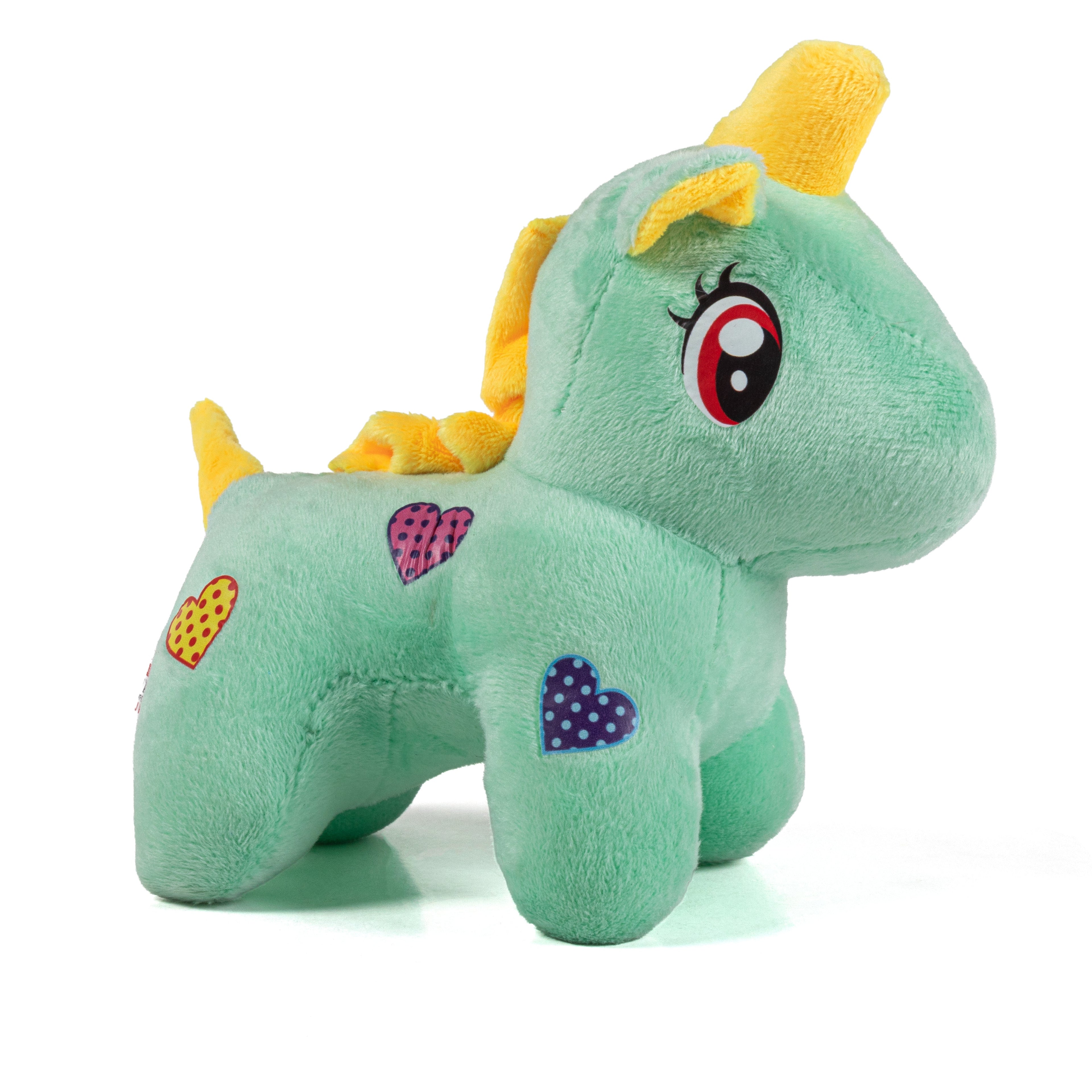 Soft Toy Unicorn Light green 6inch 1 pc