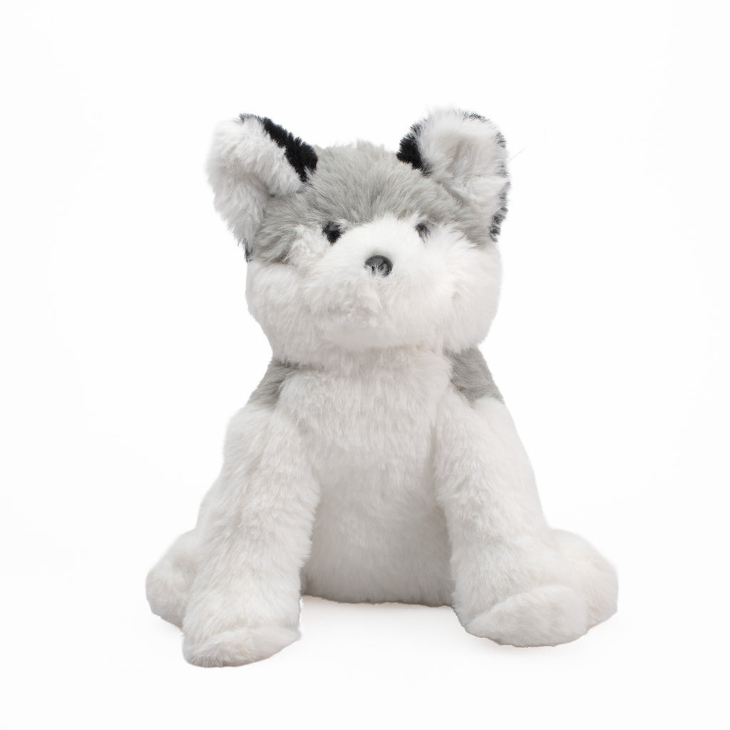 Soft Toy Husky Grey and white 12inch 1pc