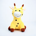 Soft Toy Giraffe Yellow and white 10inch 1pc