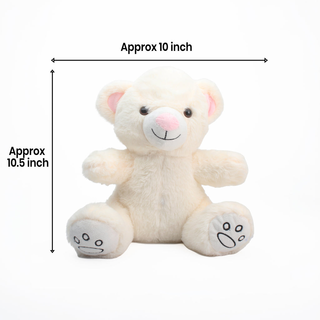 Soft Toy Teddy Bear Cream 12inch 1pc