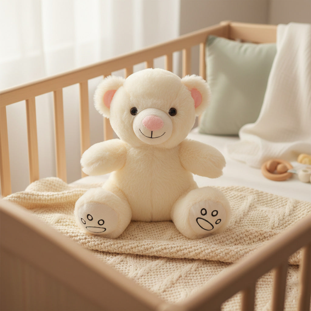 Soft Toy Teddy Bear Cream 12inch 1pc