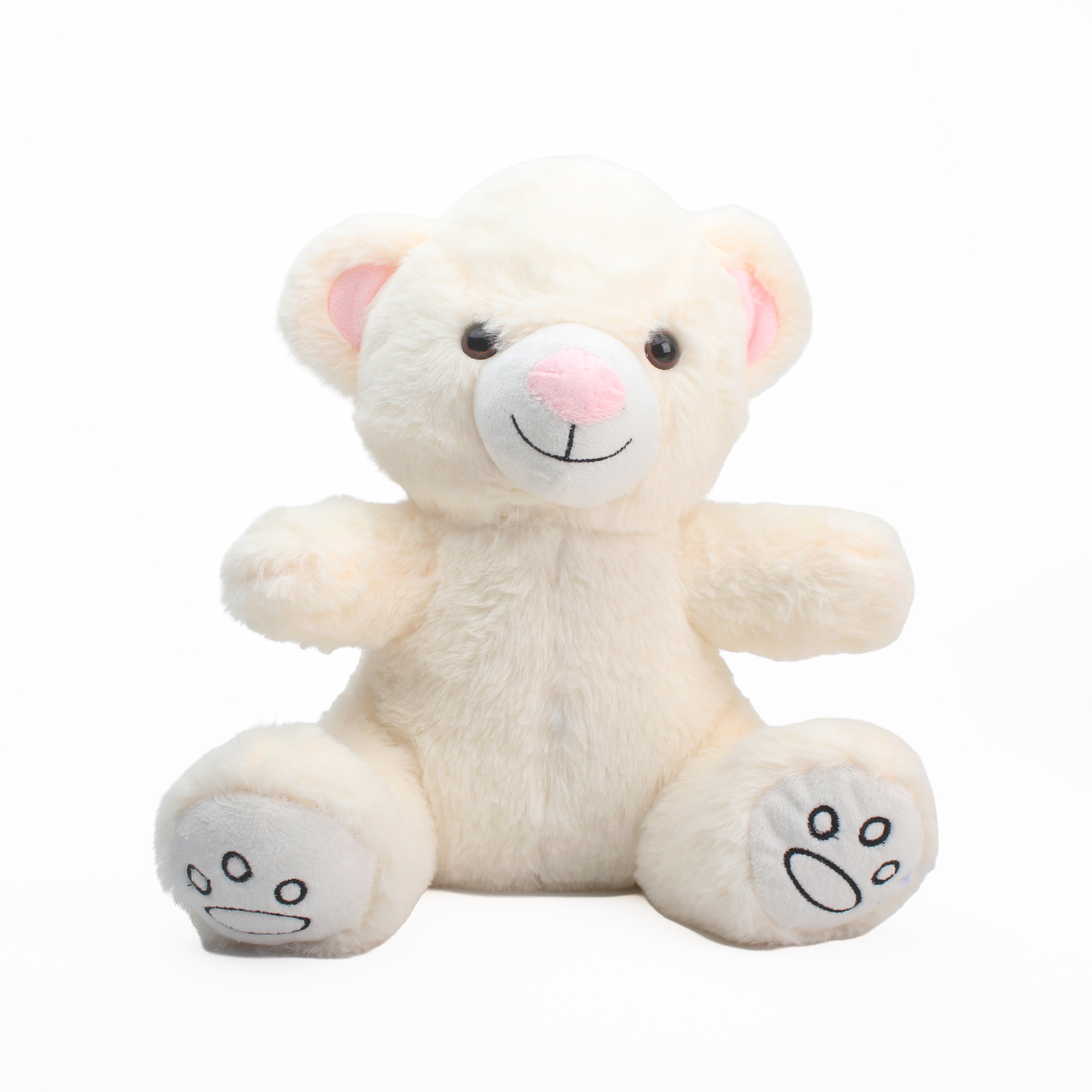 Soft Toy Teddy Bear Cream 12inch 1pc