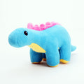 Soft Toy Dino Blue and Purple 10inch 1pc