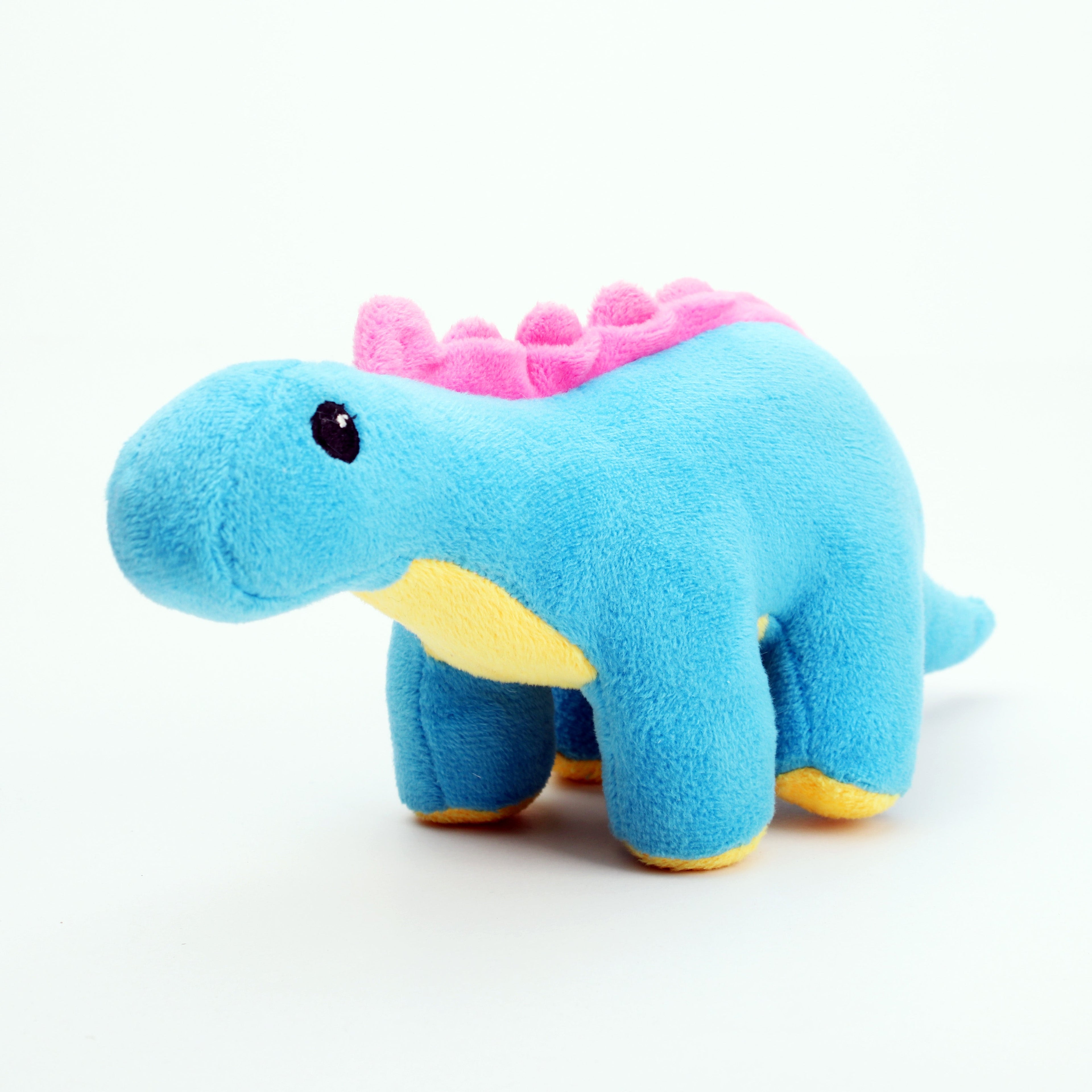 Soft Toy Dino Blue and Purple 10inch 1pc