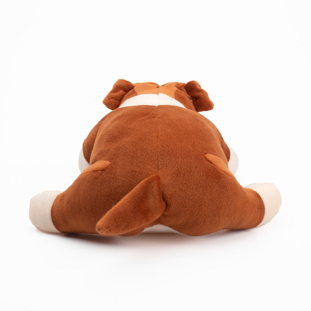 Soft Toy Bulldog Brown L25 X H14 1pc