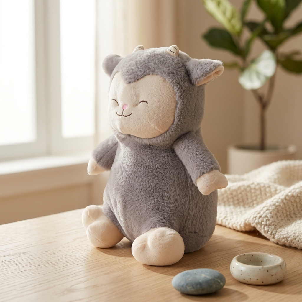 Soft Toy Sheep Grey 12inch 1pc IB