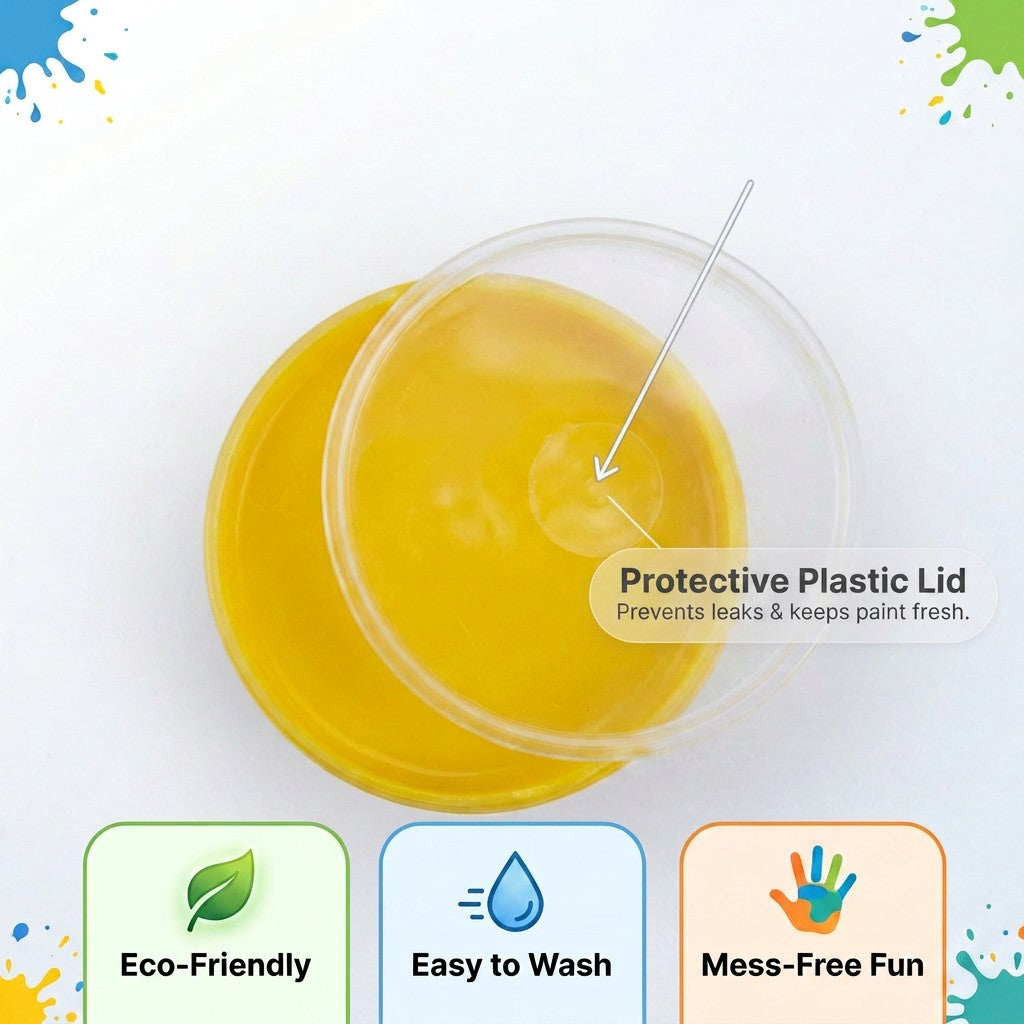Fun Finger Paint Rich gold 25ml Wide Mouth Container