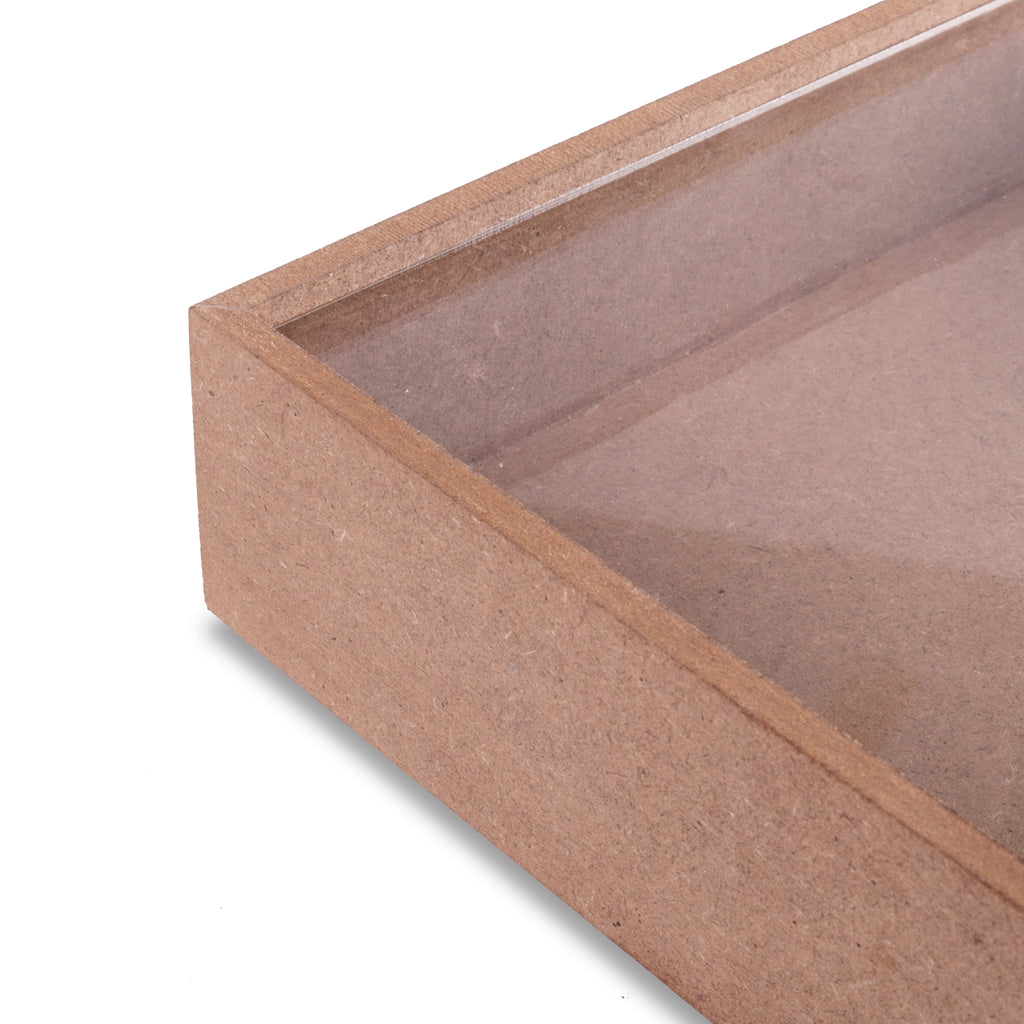 MDF Shadow Box 5.5mm Approx 12 x 12 x 1.75Inch 1Box