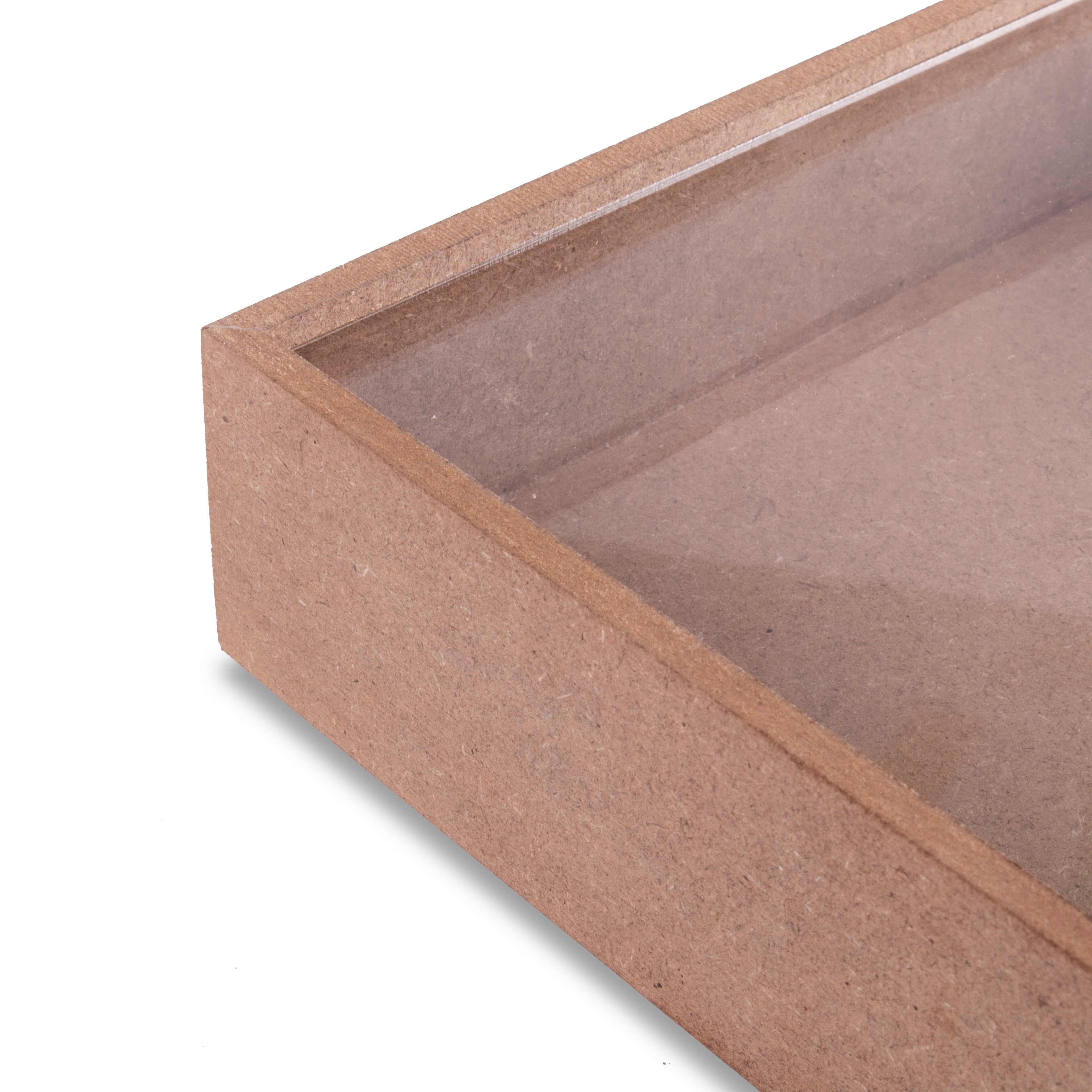 MDF Shadow Box 5.5mm Approx 12 x 12 x 1.75Inch 1Box