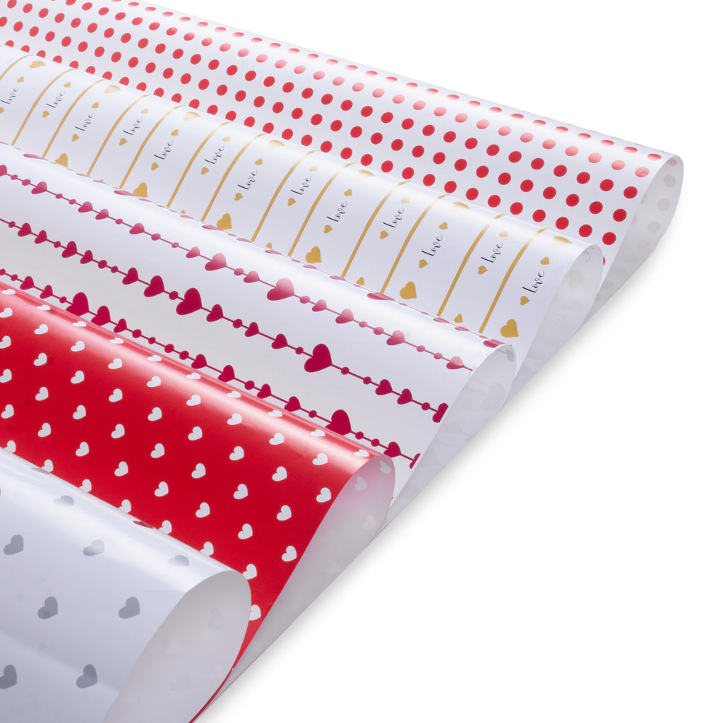 Heartfelt Moments - Gift Wraps - Pack of 10 (Each Design 2 Sheets)