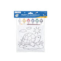 Paint By Numbers Kit - Tortoise, L 5in X W 5in X H 1in, 1pc