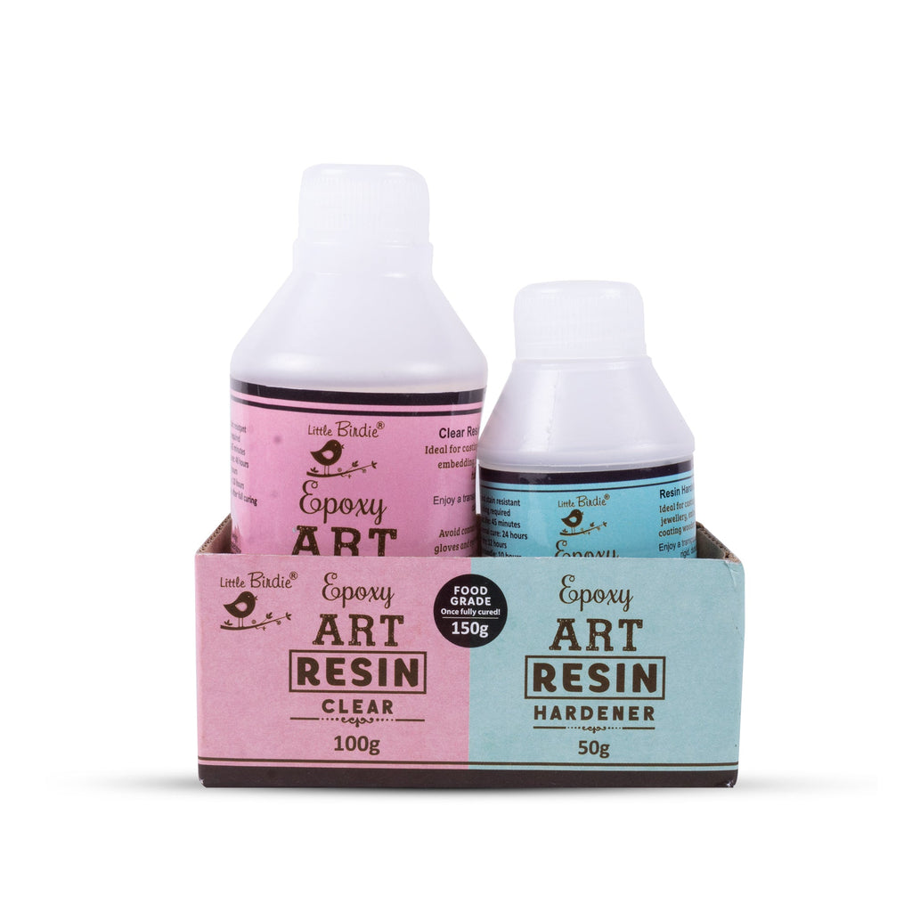 150g - Epoxy Art Resin And Hardener Transparent Bottle
