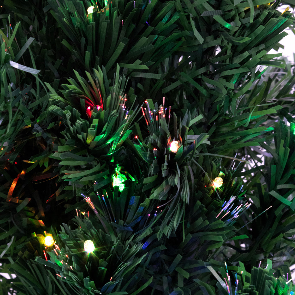 X-Mas Fer Tree With Light & Star On Top 6 Feet 1Pc