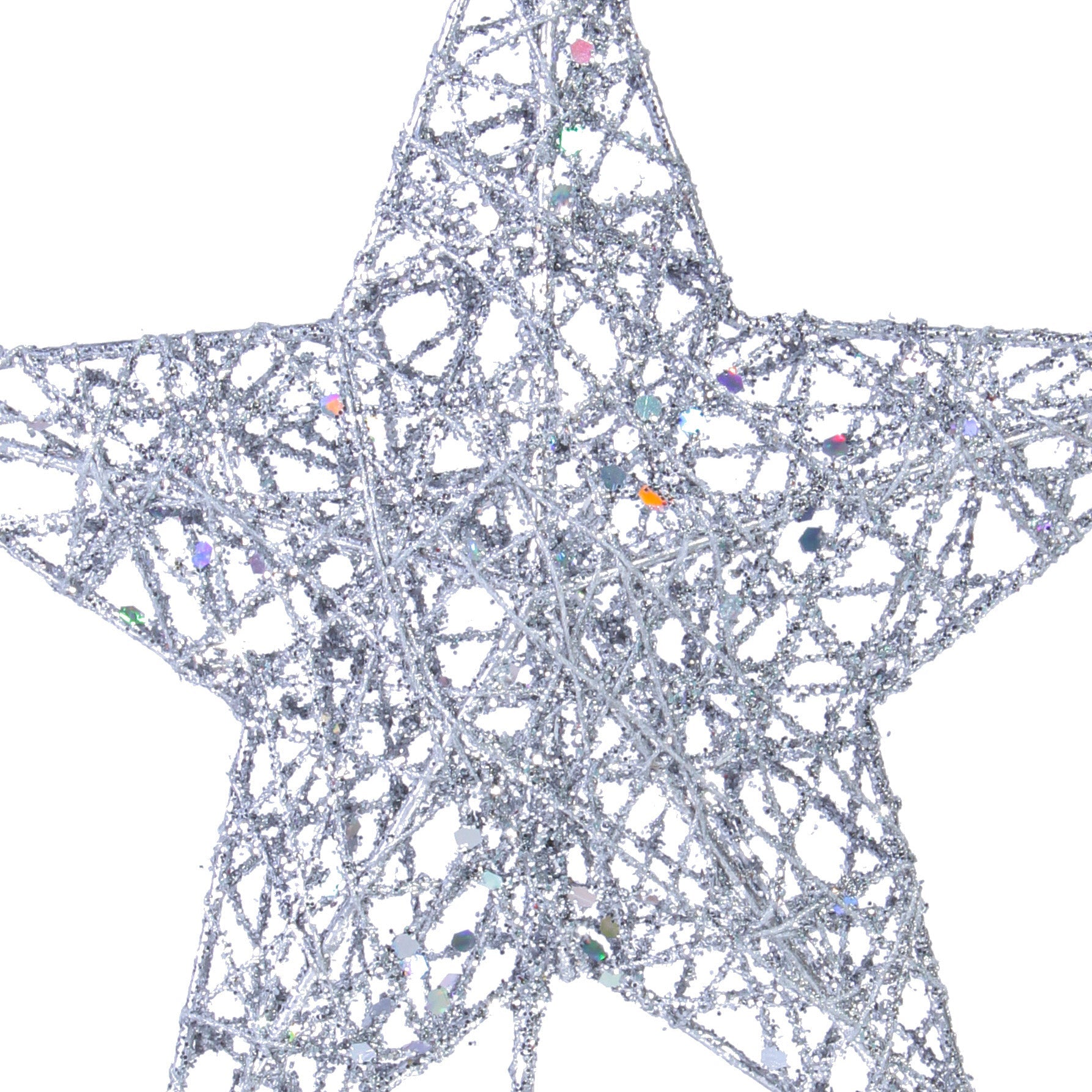Mini Star Topper White 13Cm 1Pc