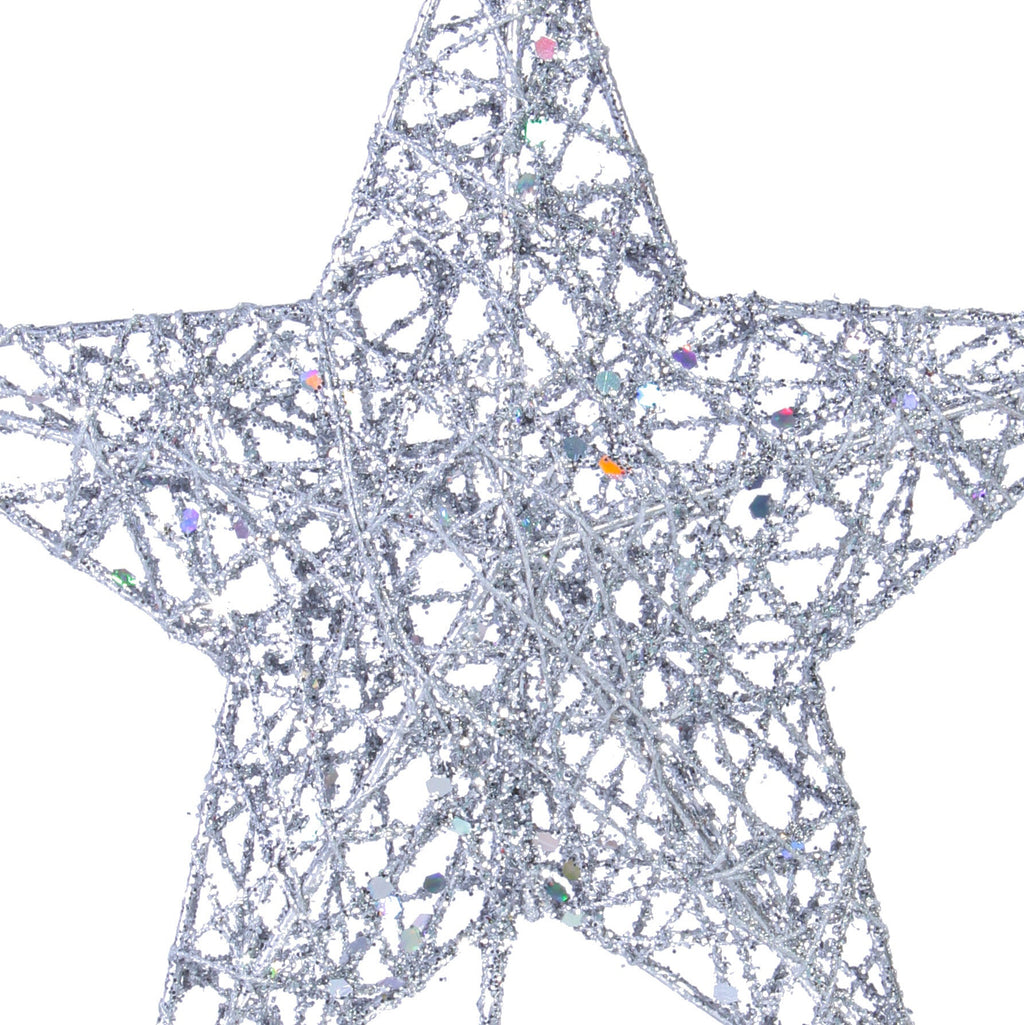 Mini Star Topper White 13Cm 1Pc