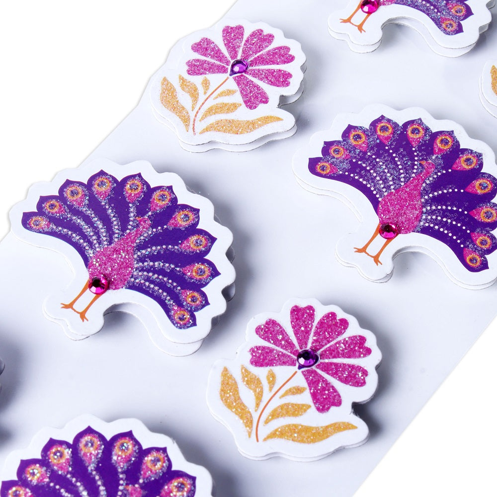 Stickeres Ethnic Vibes, Madhubani
