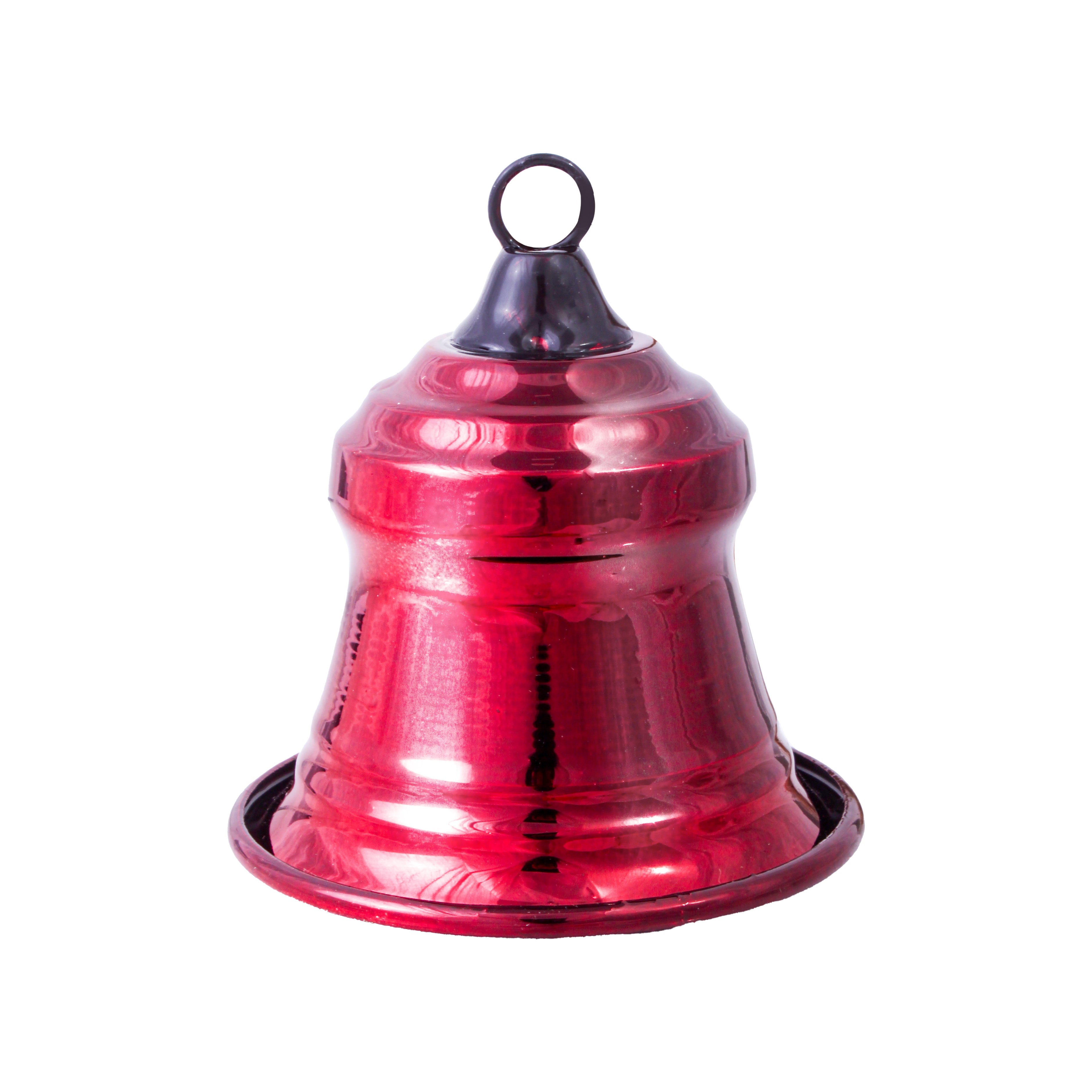 Christmas Hanging Bell Red 8Cm 1Pc