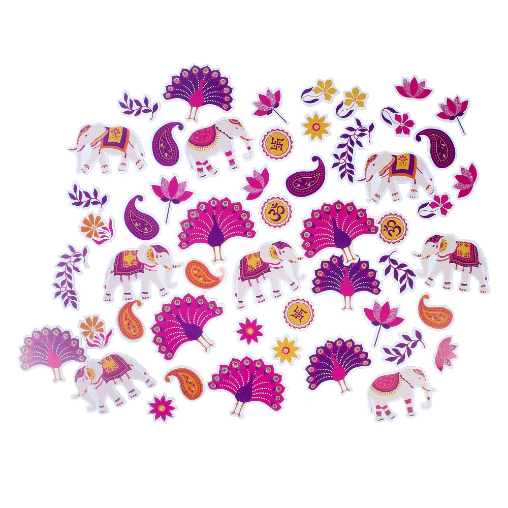 Paper Pack Ethnic Vibes 1Pc, Madhubani 1Pc 12 X 12inch 250gsm 12Sheet