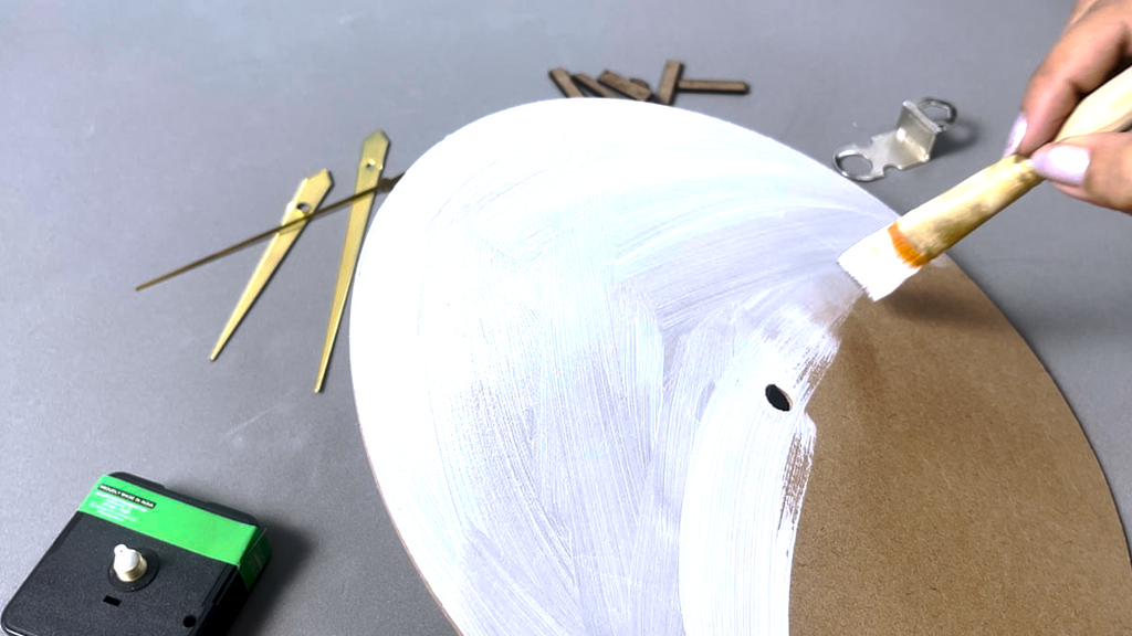 DIY Clock Making Kit 10inch Dia 2mm Thick 1PC