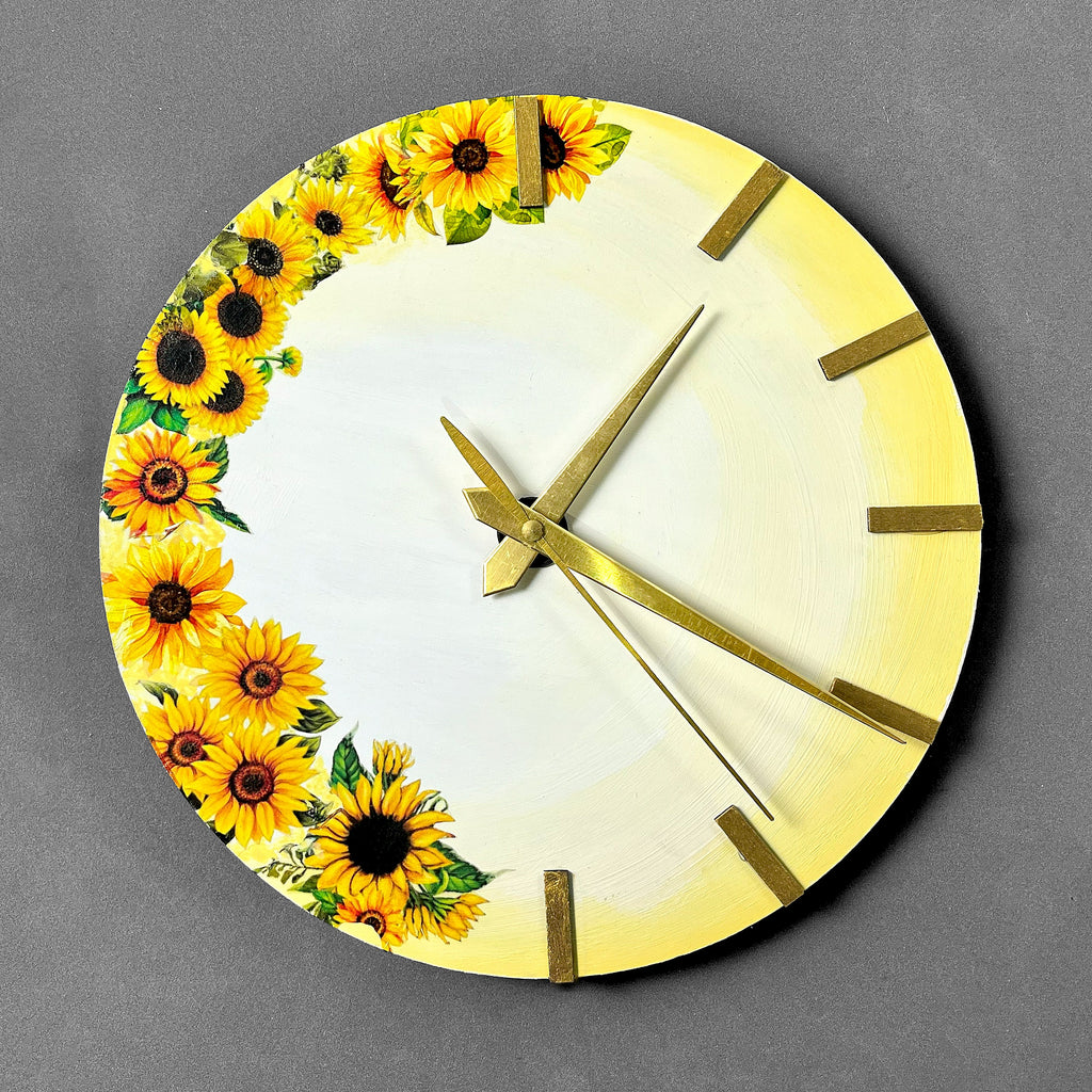 DIY Clock Making Kit 10inch Dia 2mm Thick 1PC