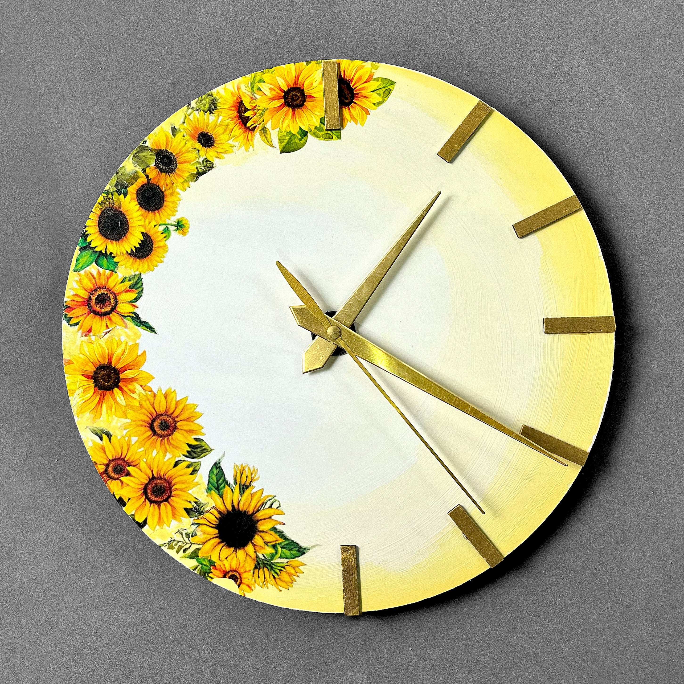 DIY Clock Making Kit 10inch Dia 2mm Thick 1PC
