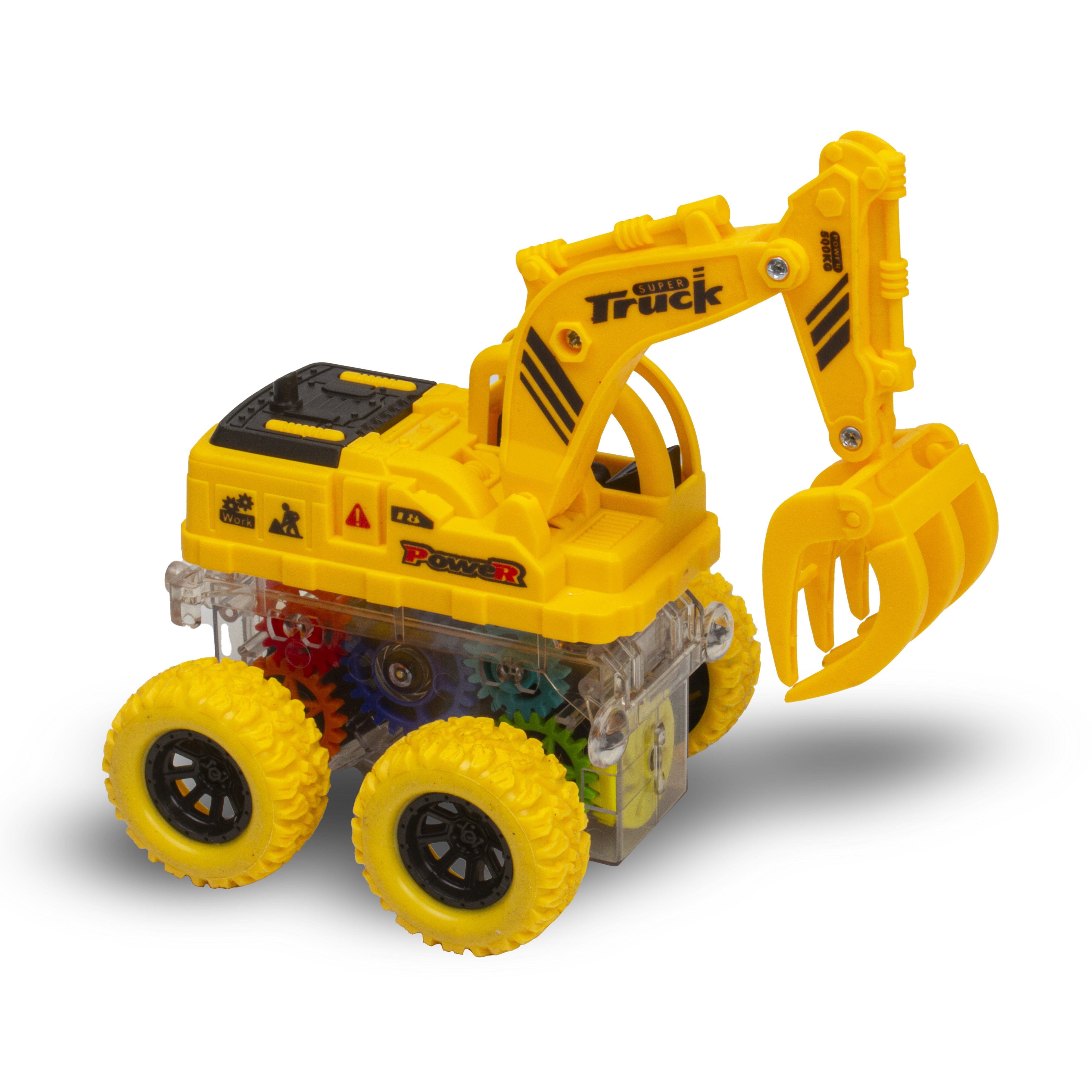 Friction Powered Construction Truck Crane and Excavator | Assorted Designs 1pc