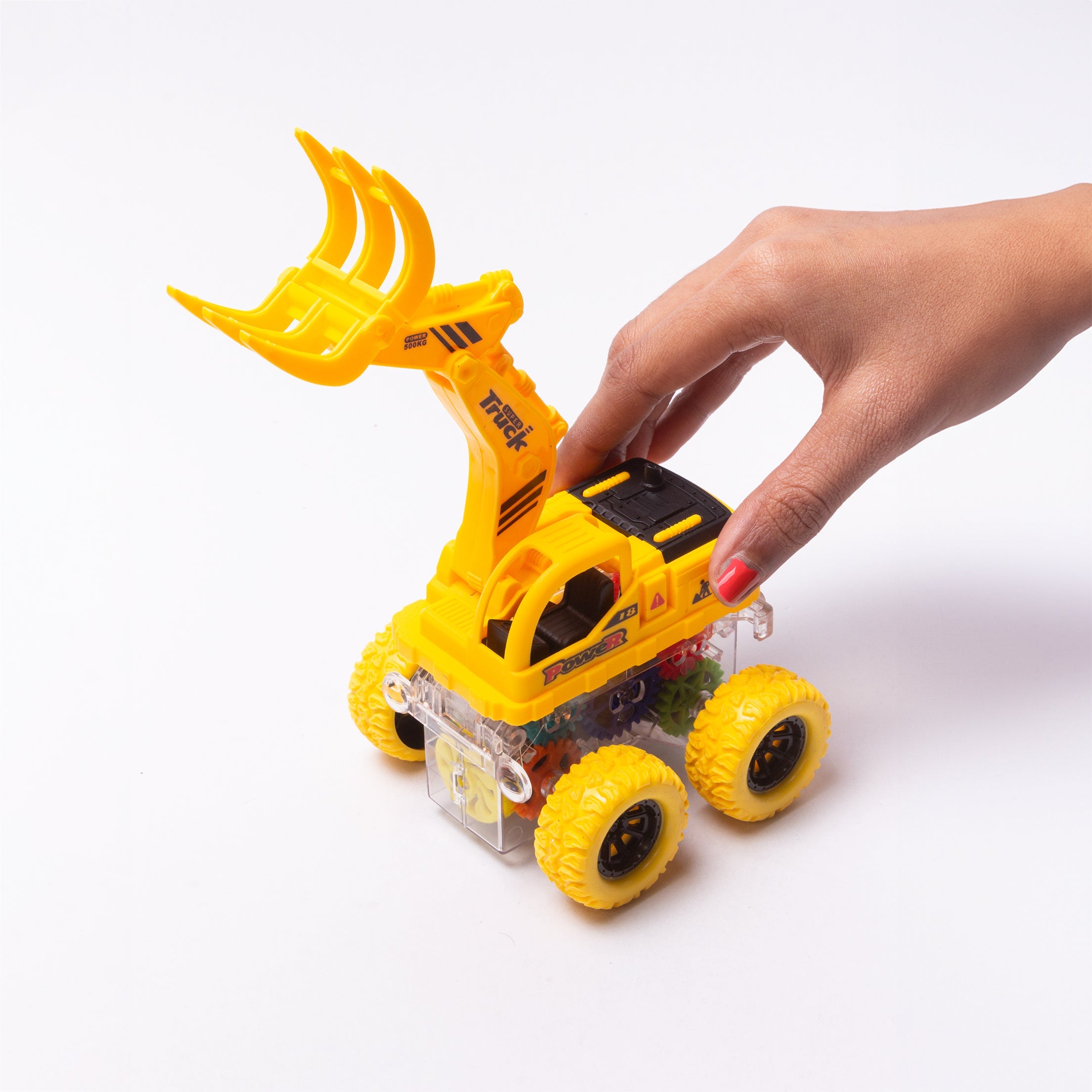 Friction Powered Construction Truck Crane and Excavator | Assorted Designs 1pc