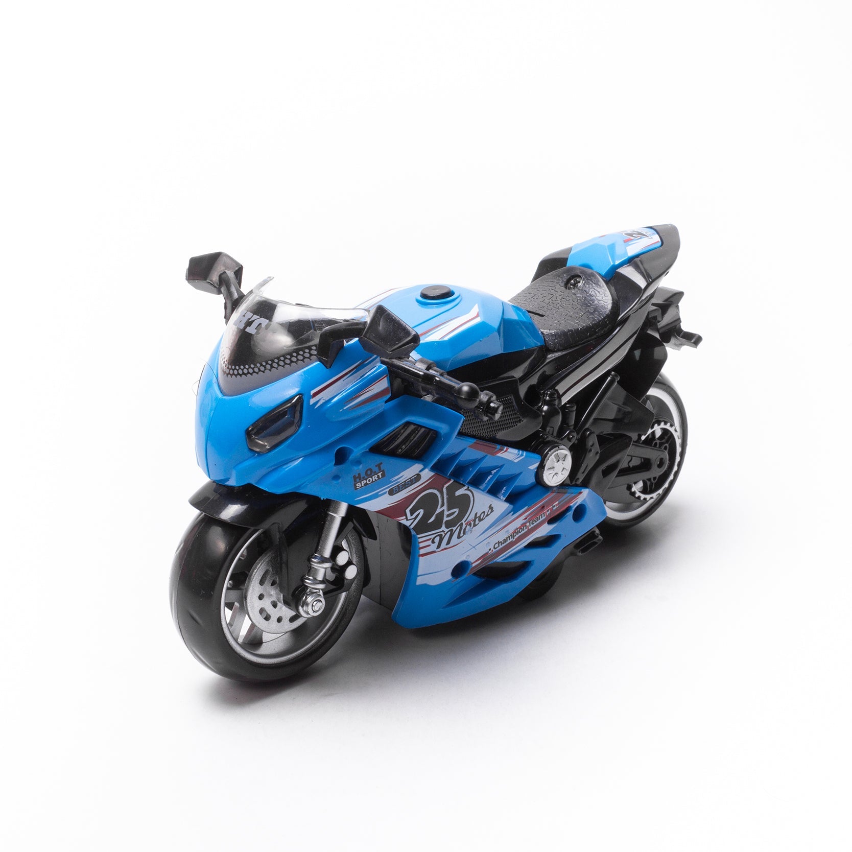 Friction Power Motorcycle with Light and Sound 1pc