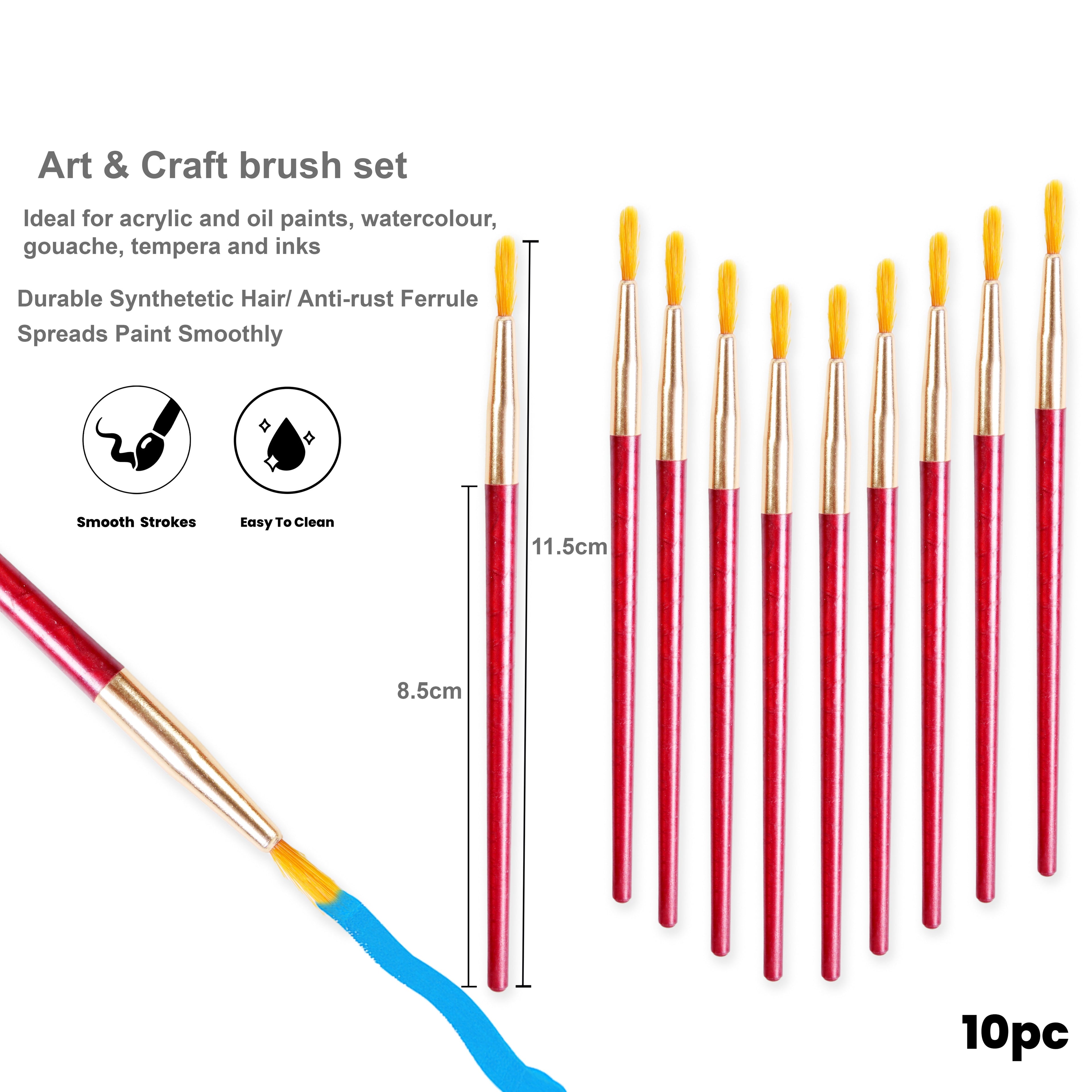 Eco Brush Flat 115mm Set Of 10pc
