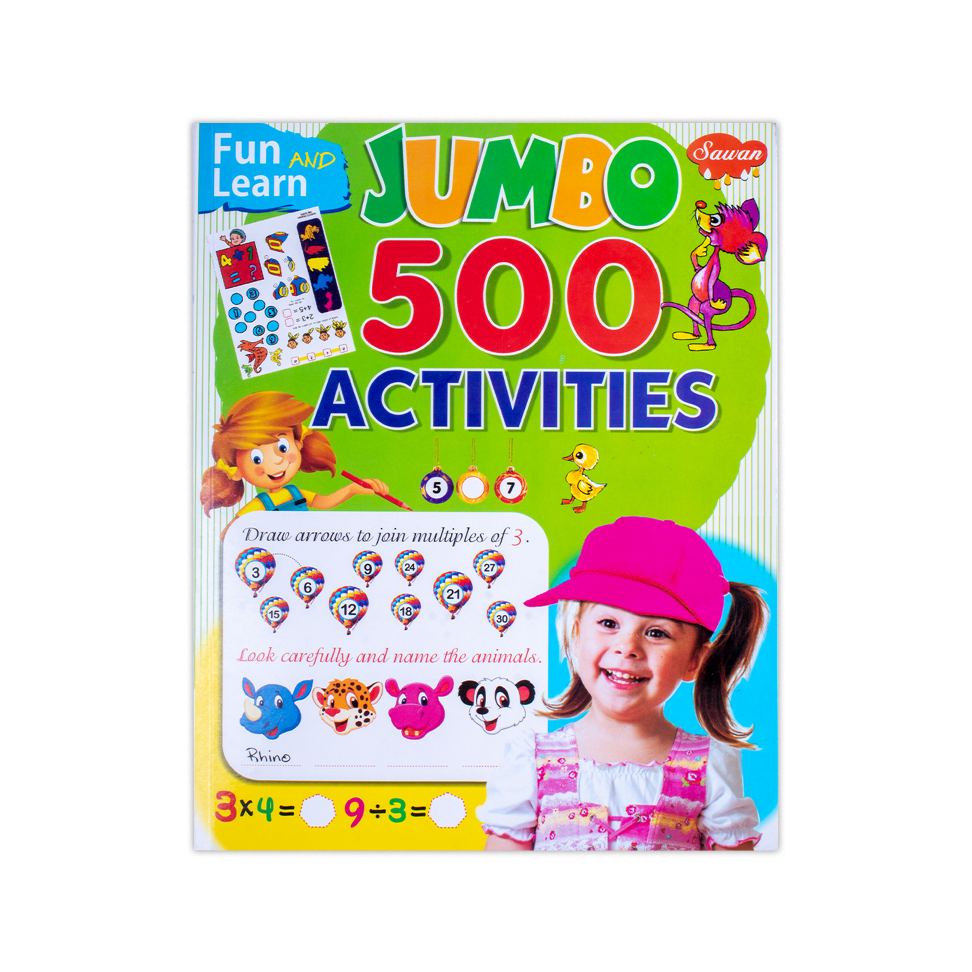 Fun And Learn Jumbo 500Activities 1Book