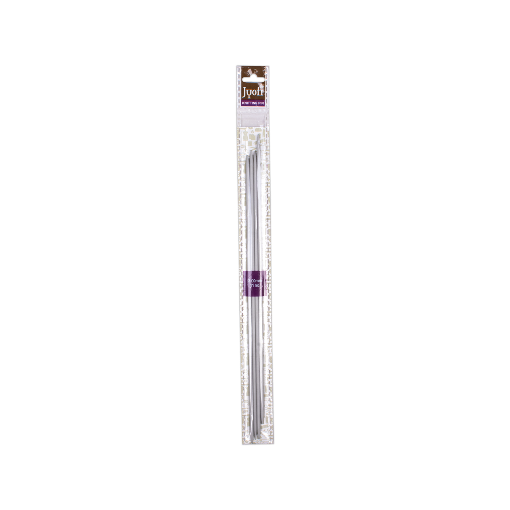 Extra Aluminum Knitting Needle 23Cm (No.11)Double Ended 4Pcs