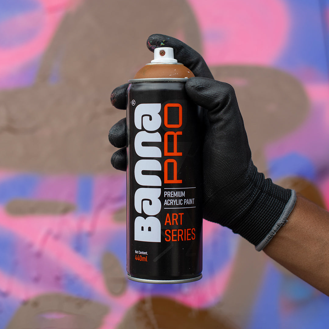 Graffiti Spray Paint Khaki 400ml Bottle