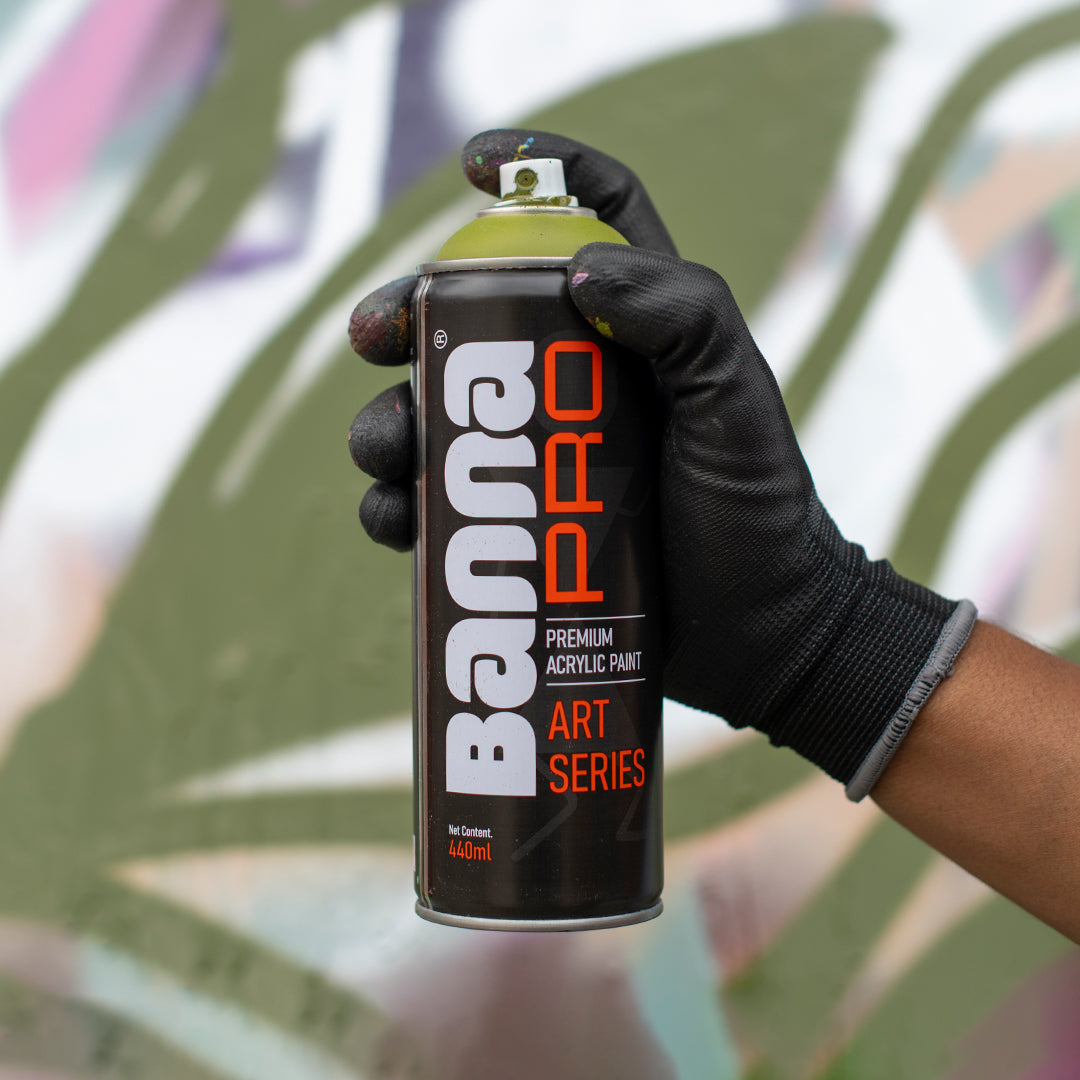 Graffiti Spray Paint Kiwi Dark 400ml Bottle