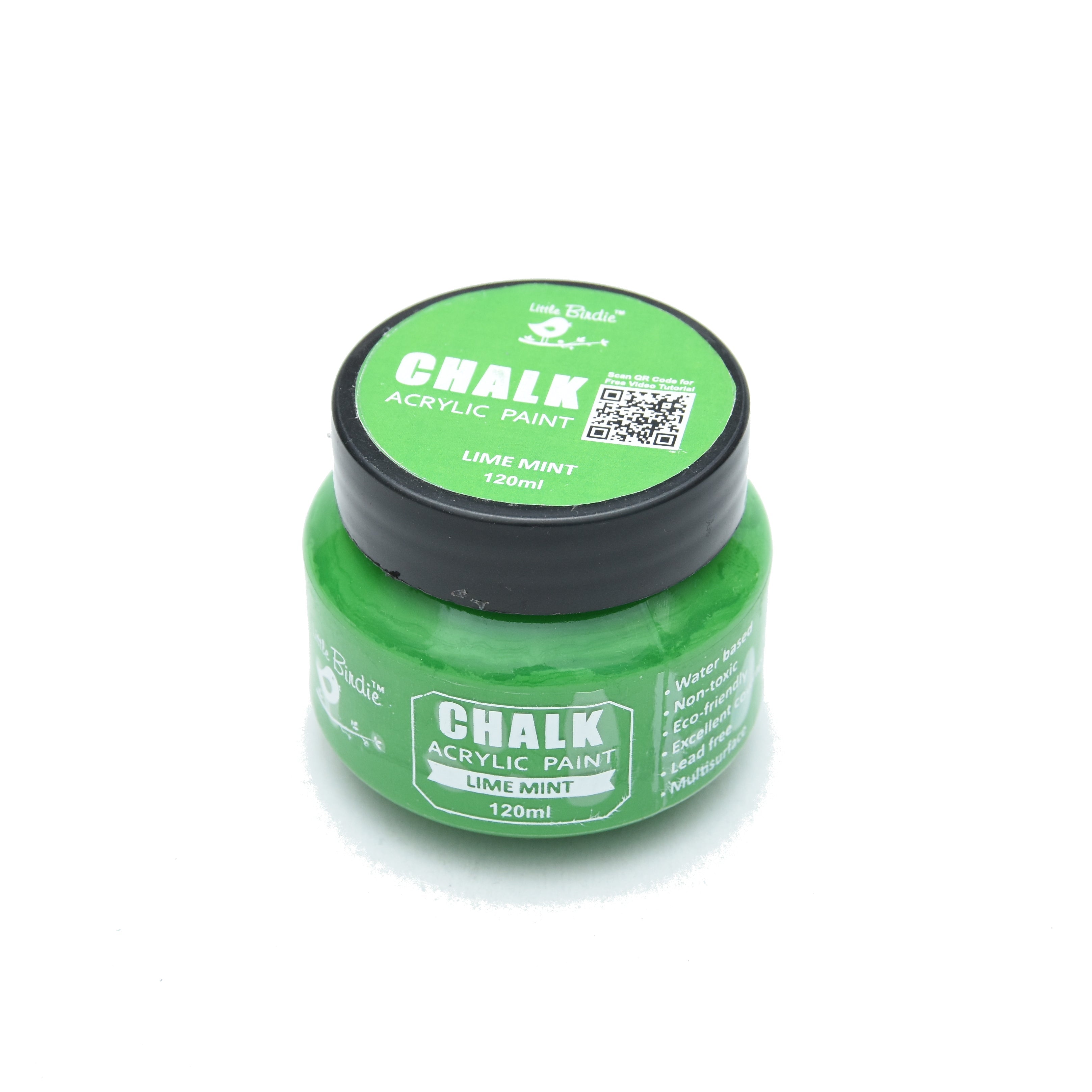 Home Decor Chalk Paint Lime Mint 120ml Bottle
