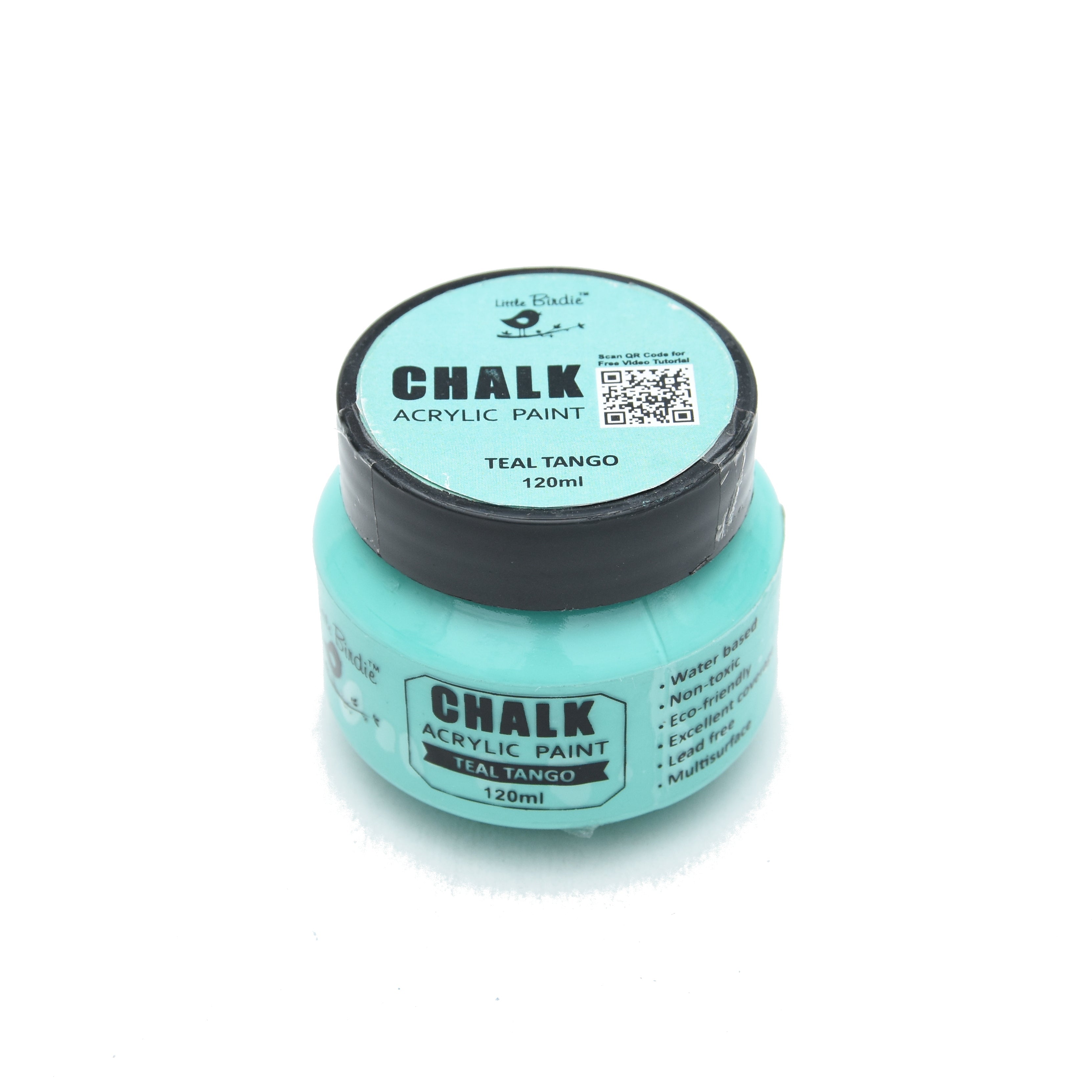 Home Decor Chalk Paint Teal Tango 120ml Bottle